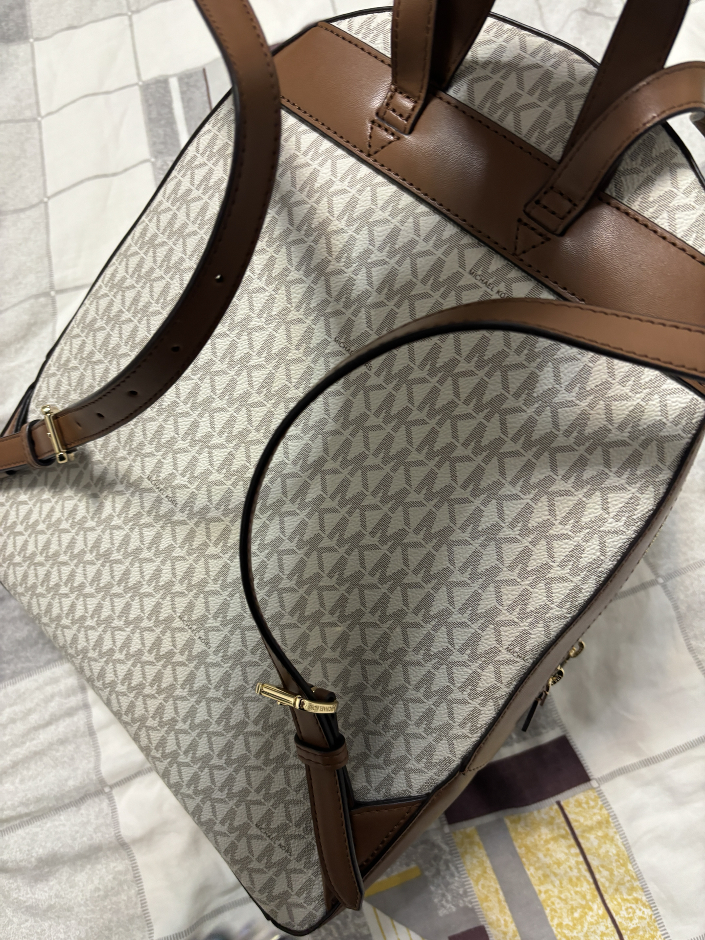 custom review-MICHAEL KORS Jaycee Рюкзак из искусственной кожи женский