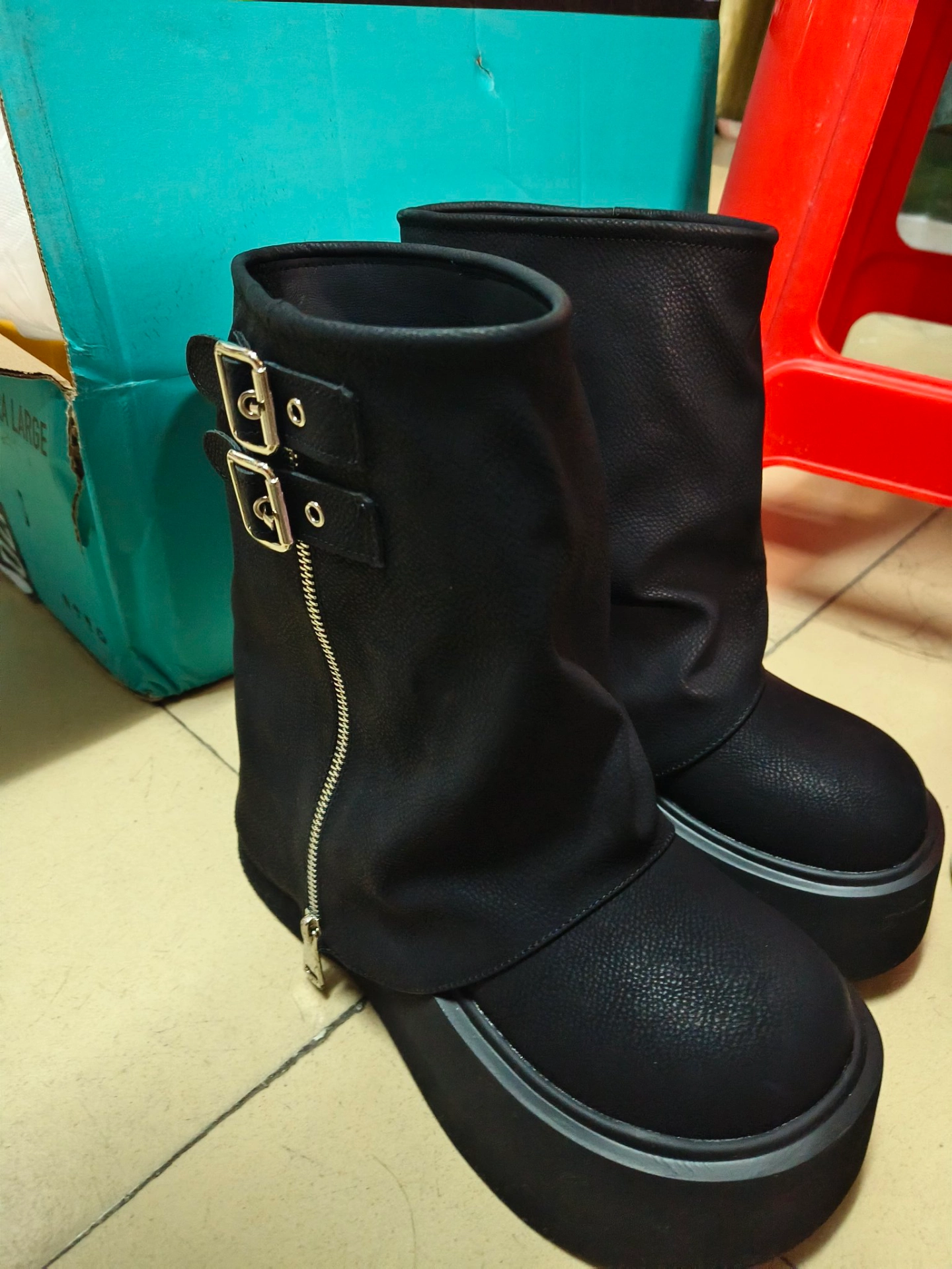 custom review-LAOMIAO Ботильоны 8 см Женские