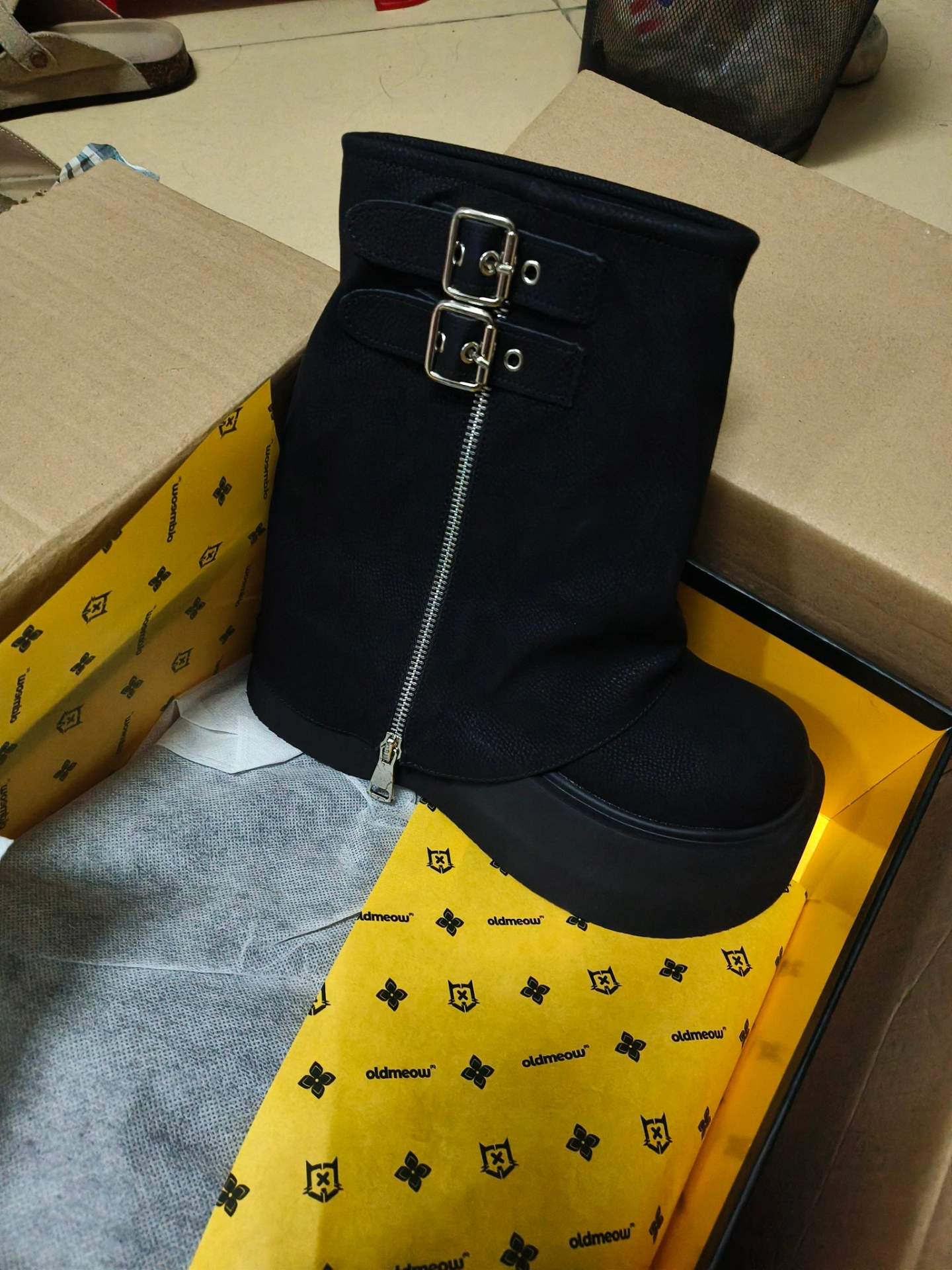 custom review-LAOMIAO Ботильоны 8 см Женские