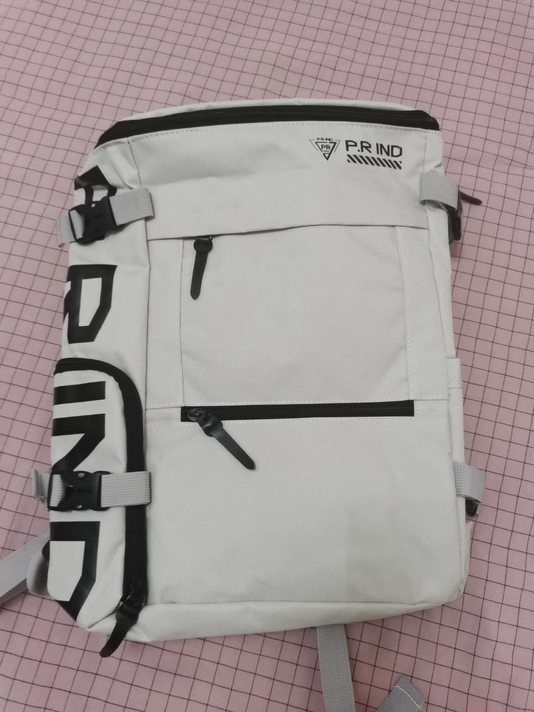 custom review-P.R IND Джинсовый рюкзак стандартного размера унисекс