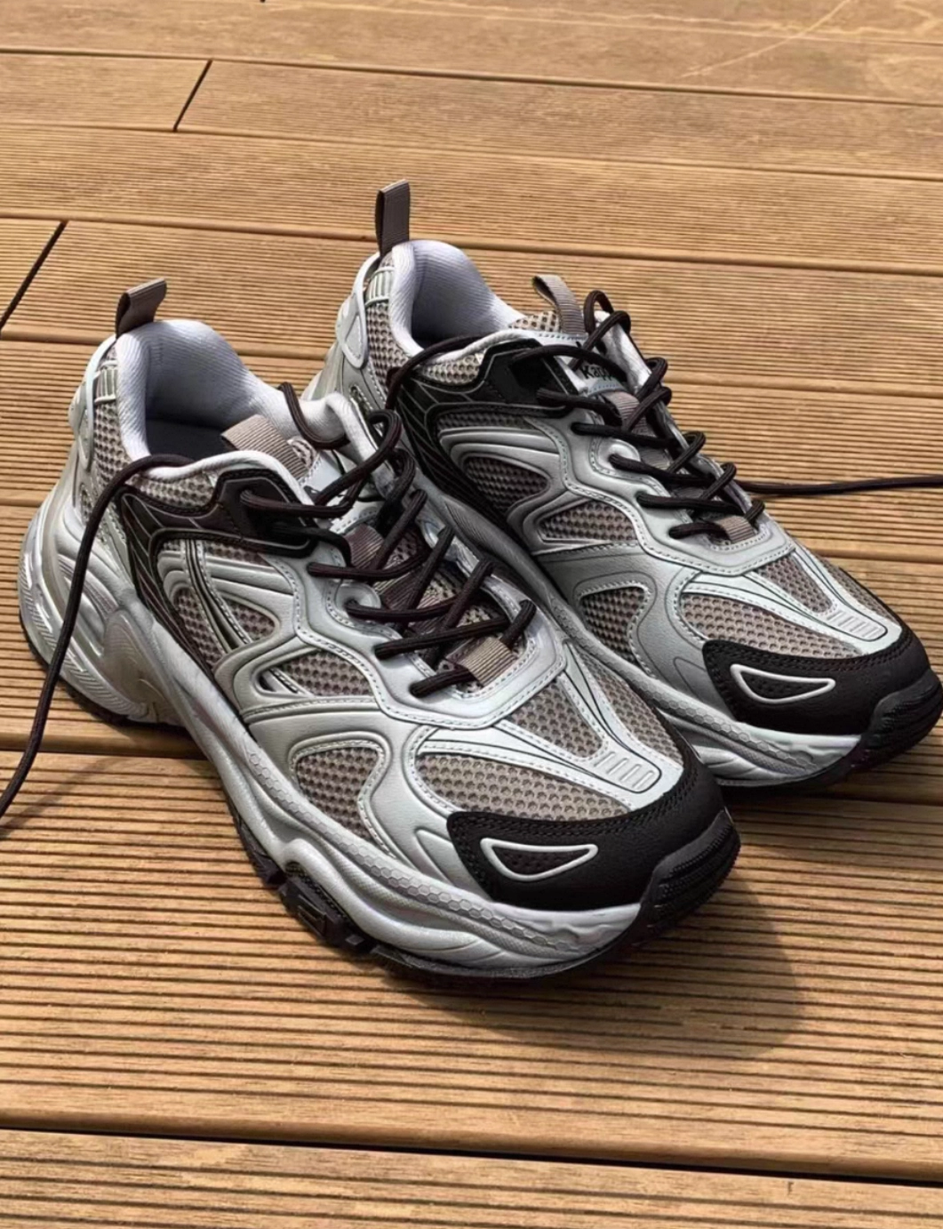 custom review-KAPPA Противоскользящие Износостойкие Низкие Кеды Унисекс Спокойный Серый