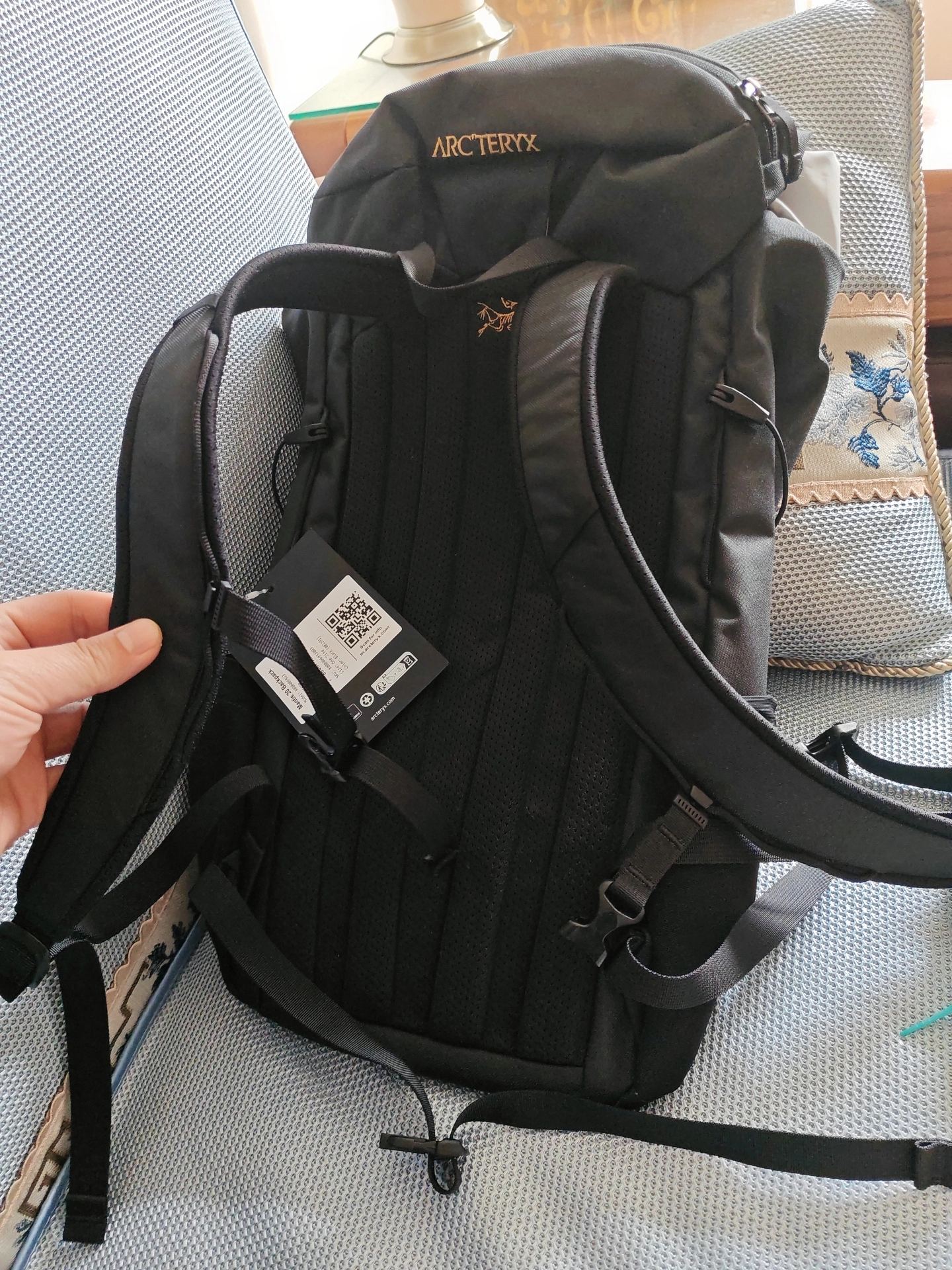 custom review-Arcteryx Mantis 20L Outdoor Рюкзак Сумка Полиэстер Черный Унисекс