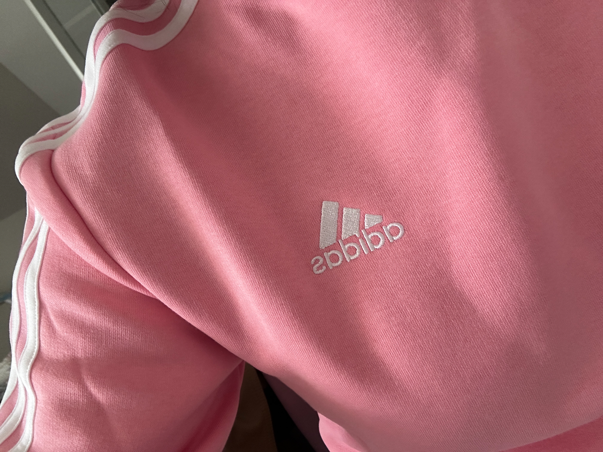 custom review-Adidas FW24 Толстовка Женская Розовая