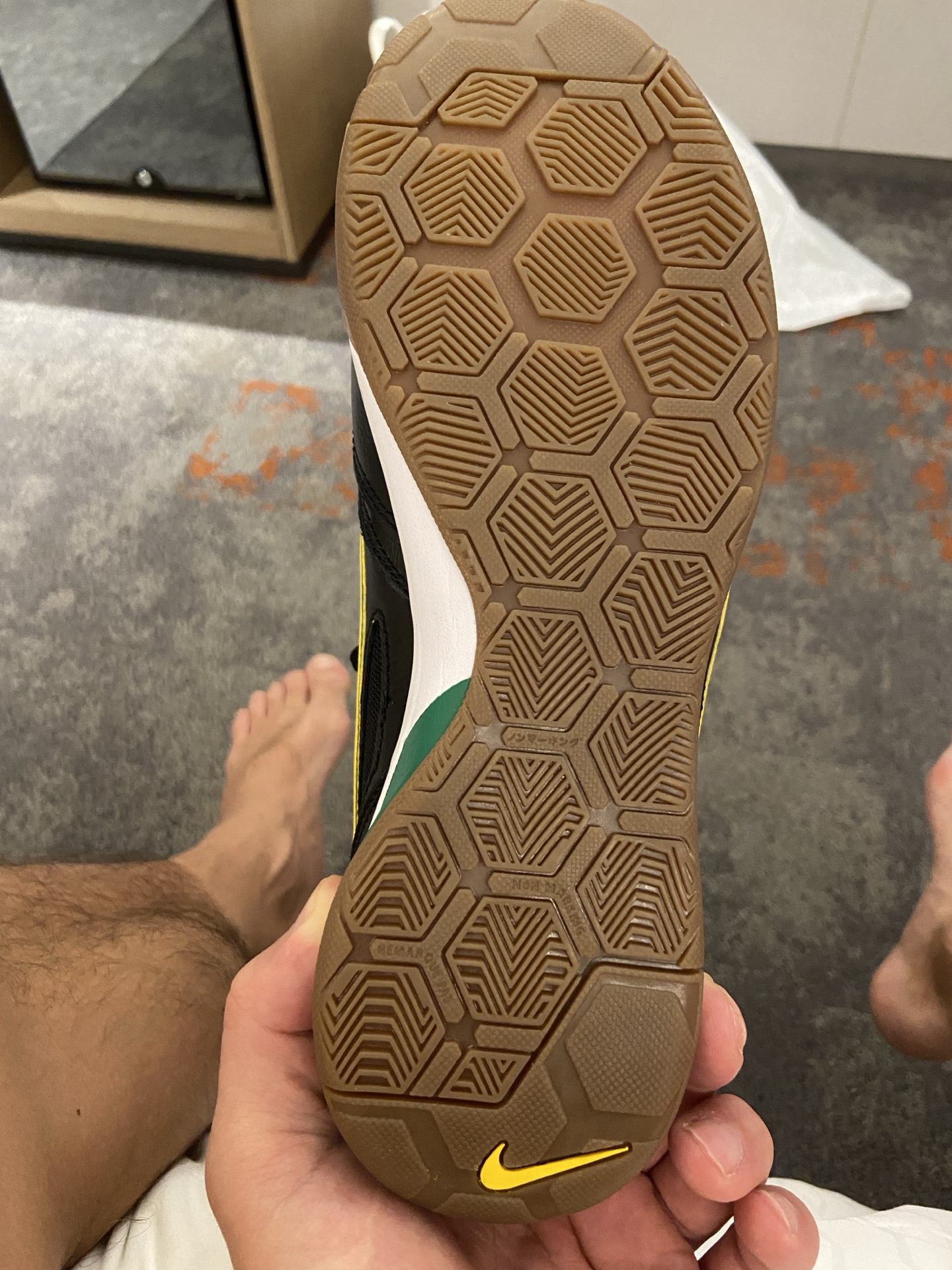 custom review-Nike Gato Противоскользящие Устойчивые к Износу Футбольные Бутсы Мужские Черные