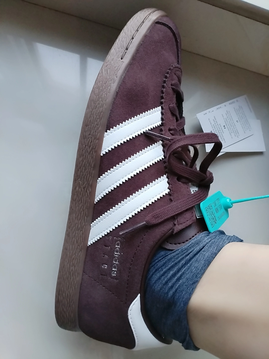 custom review-Adidas Originals Городской Slip Resistant Abrasion Resistant Низкий Топ Скейтборд Кроссовки Унисекс Коричневый