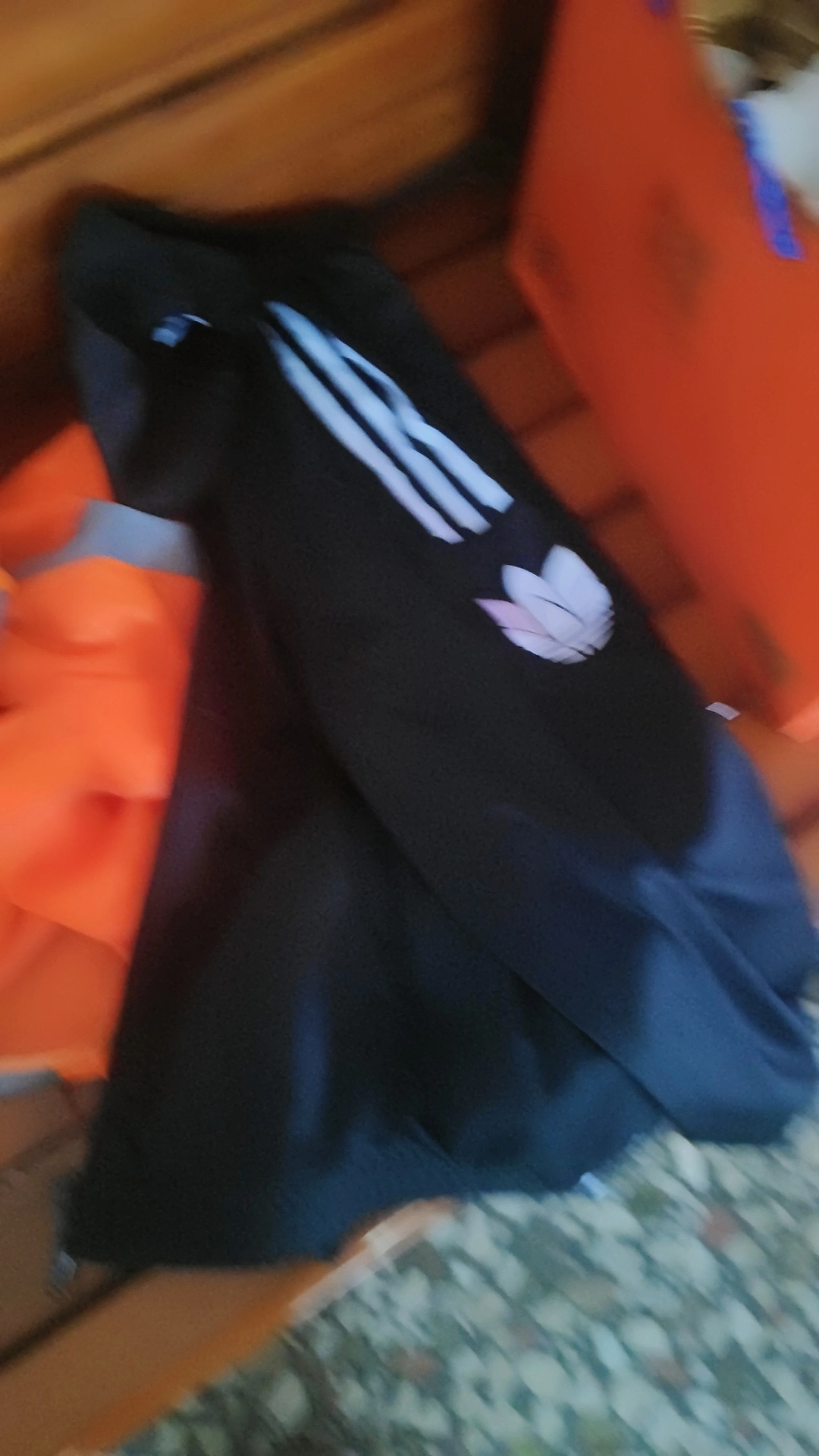 custom review-Adidas Originals Clover Series Outfit Куртки и Пальто Унисекс Темный Индиго