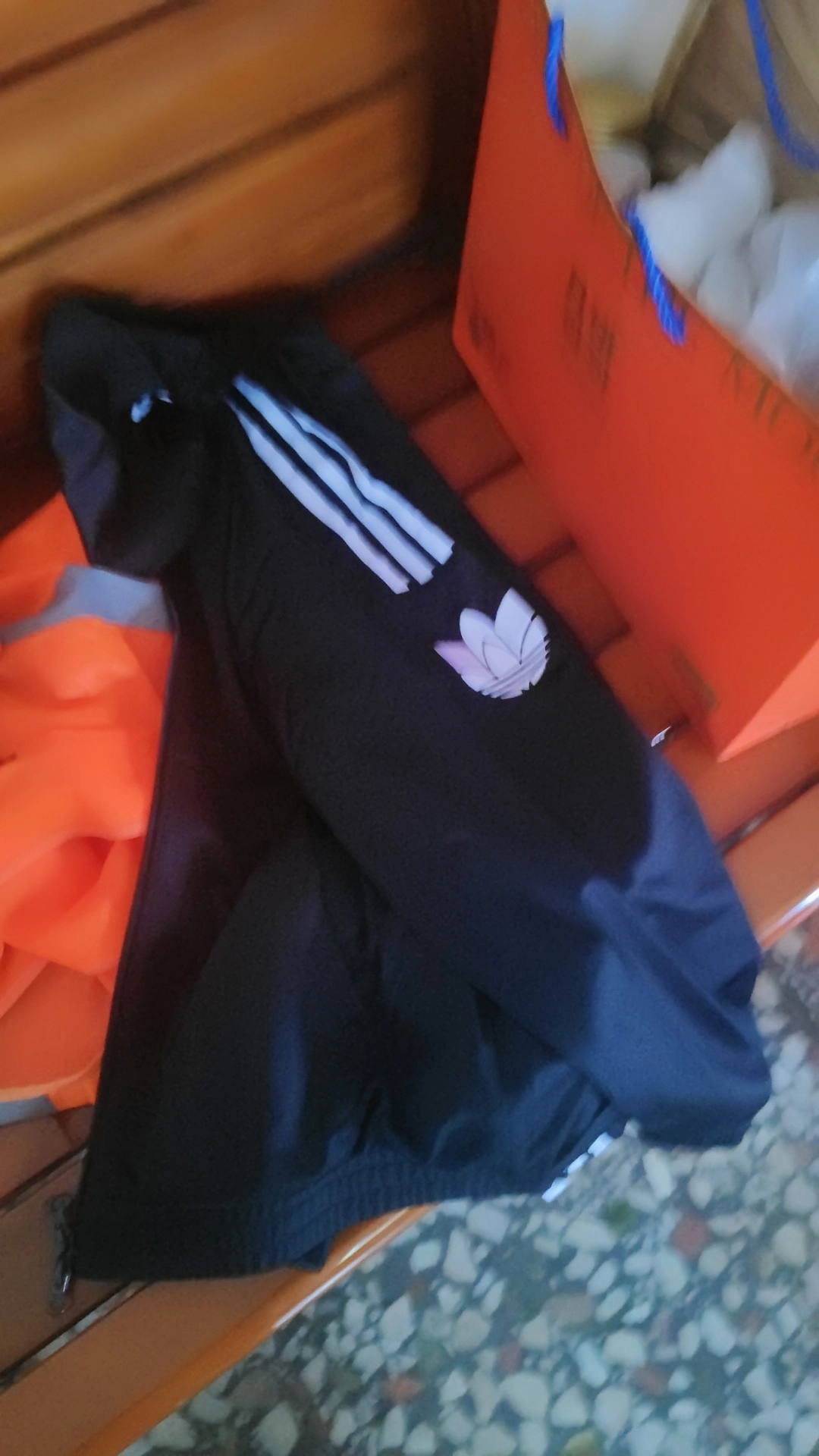 custom review-Adidas Originals Clover Series Outfit Куртки и Пальто Унисекс Темный Индиго