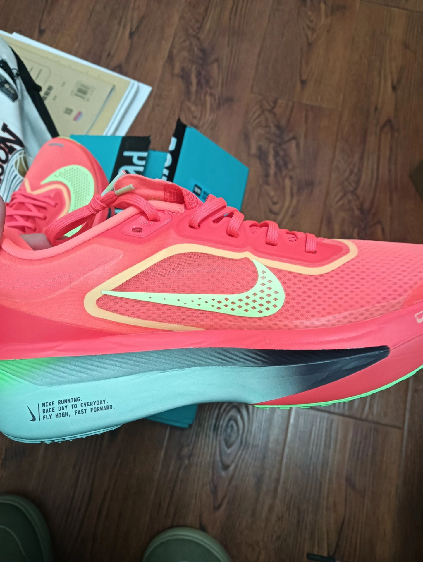 custom review-Nike Slip-resistant Abrasion-resistant Low Top Training для бега на длинные дистанции Обувь Мужская Красная