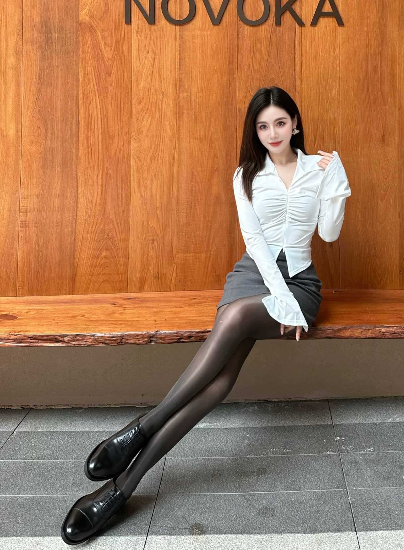 通勤秘书感👜金秘书穿搭