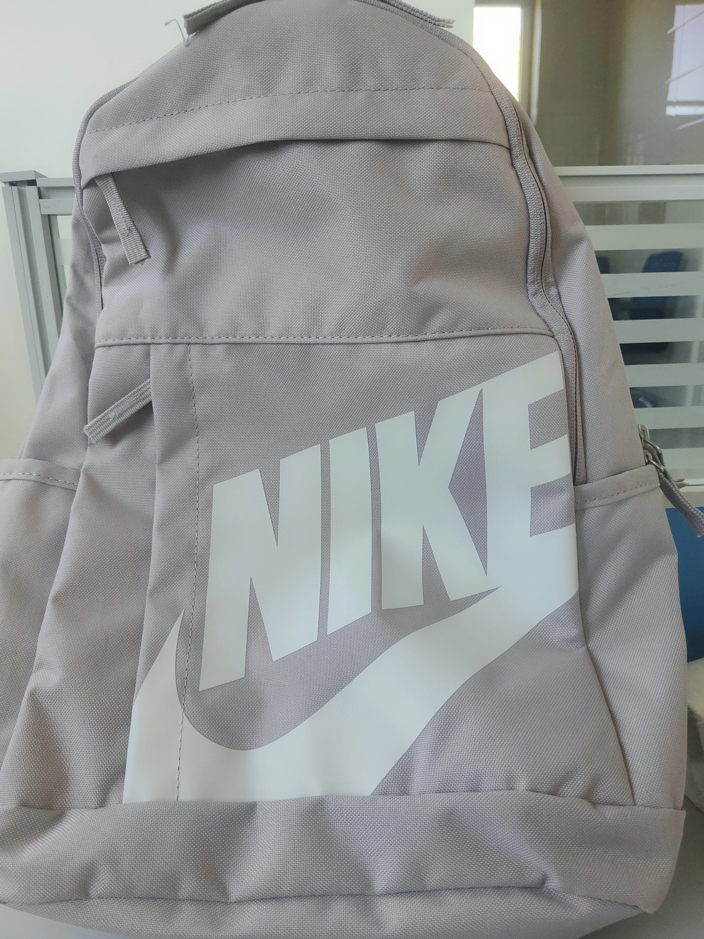 custom review-Nike Elemental Ткань Рюкзак Унисекс Университетский Серый PEAK Белый