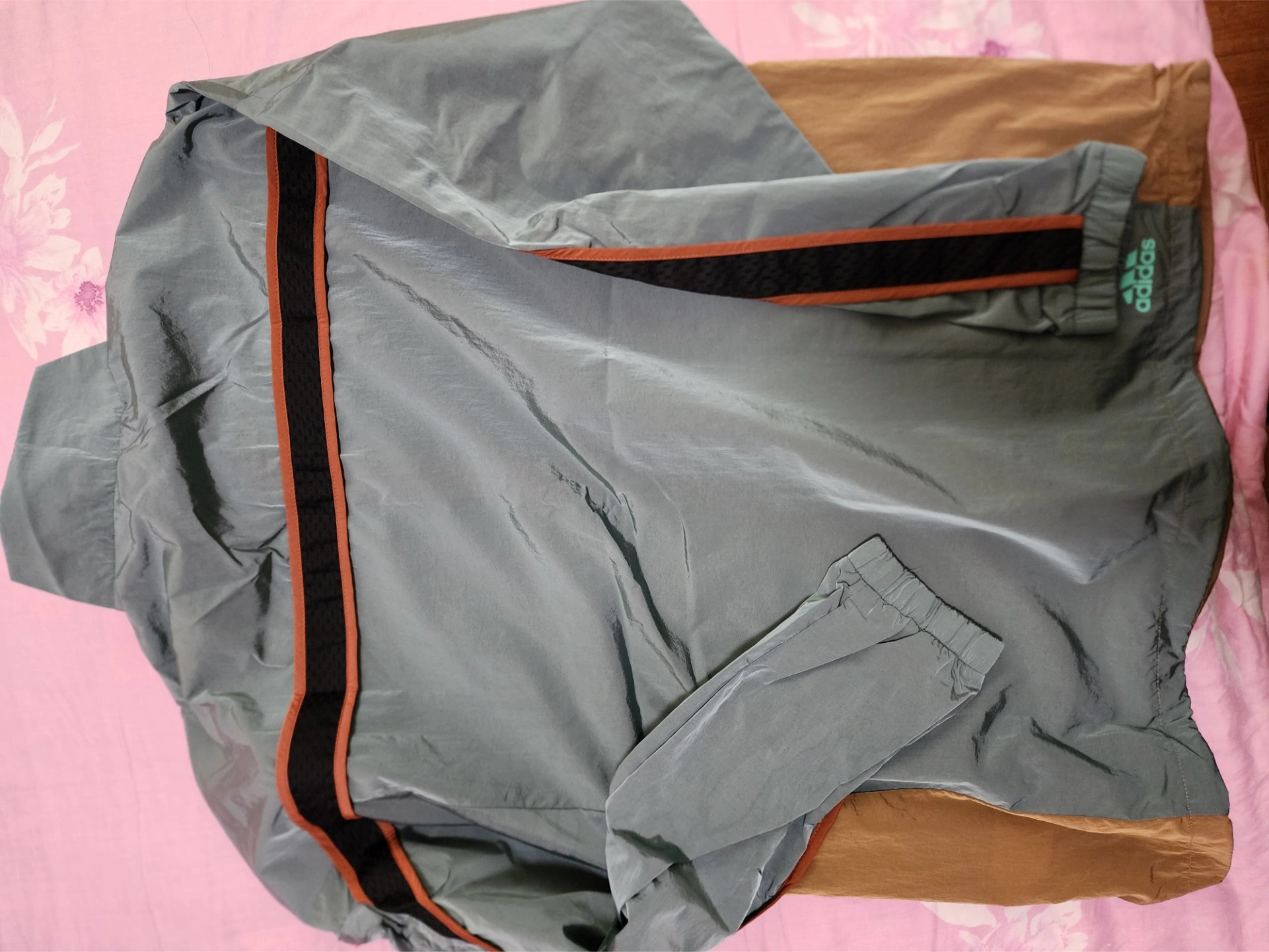 custom review-Adidas Желтый Зеленый Мужские Куртки