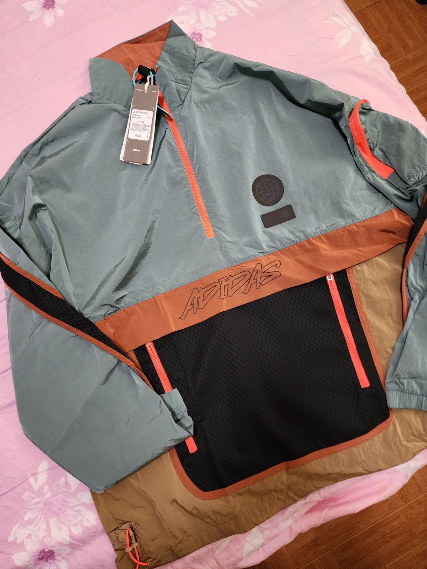 custom review-Adidas Желтый Зеленый Мужские Куртки