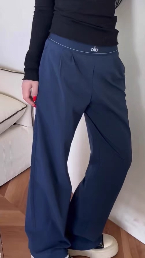 custom review-Alo Yoga Suit Up Костюм Брюки Женские