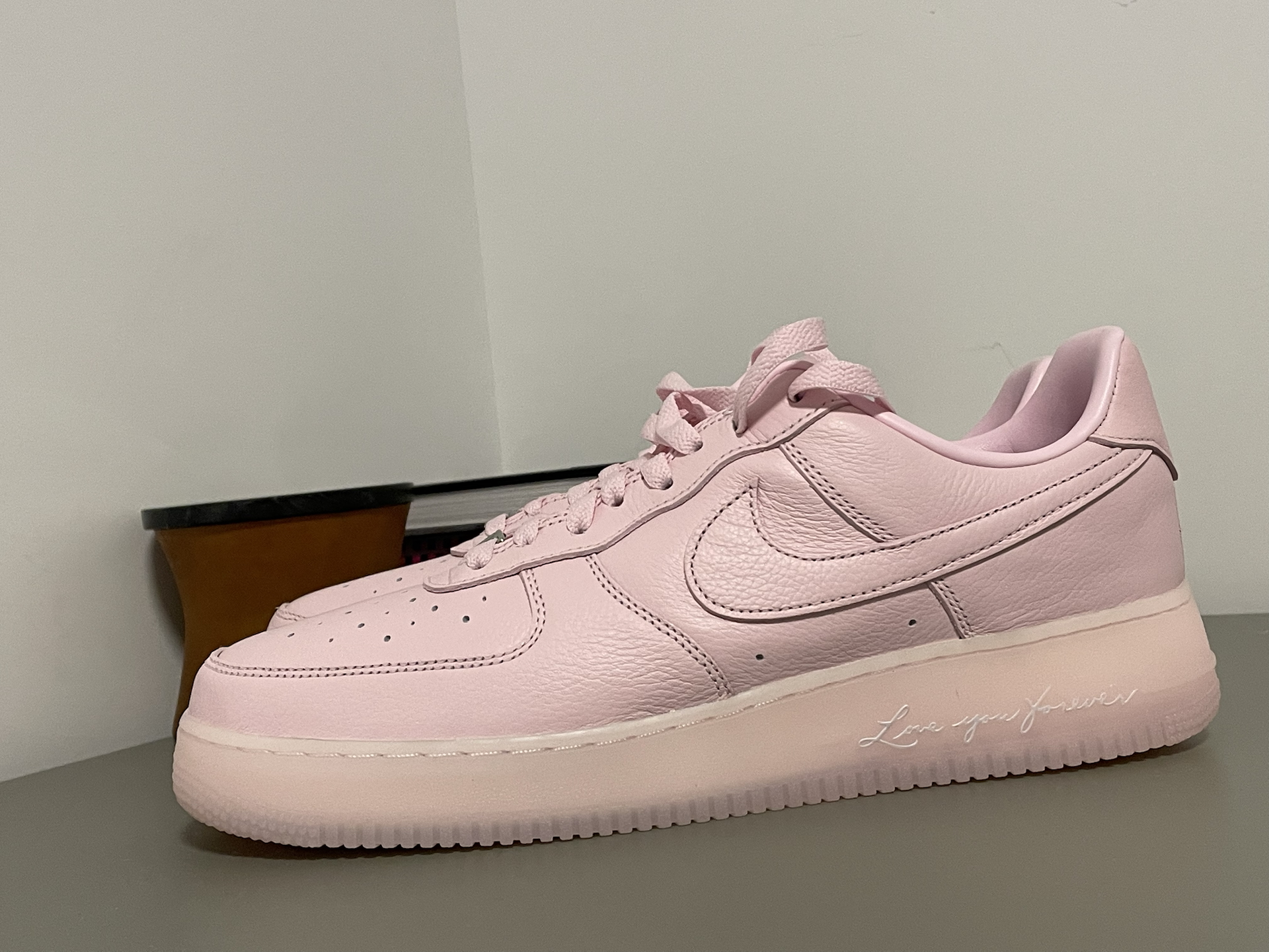 custom review-NOCTA x Nike Air FORCE 1 Slip-Resistant Abrasion-Resistant Low-Top Skateboard Shoes Unisex Pink Silver