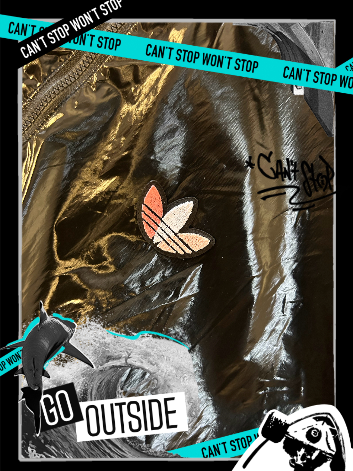 custom review-Adidas Originals Adicolor Куртка Женская Черная