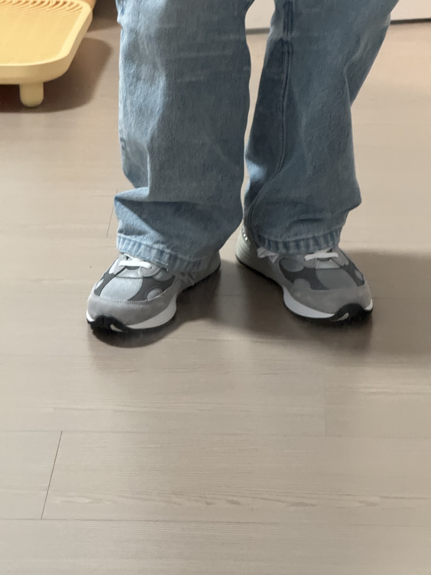 custom review-New Balance NB 992 Амортизация Износостойкий Низкий Топ Беговые кроссовки Унисекс Серый