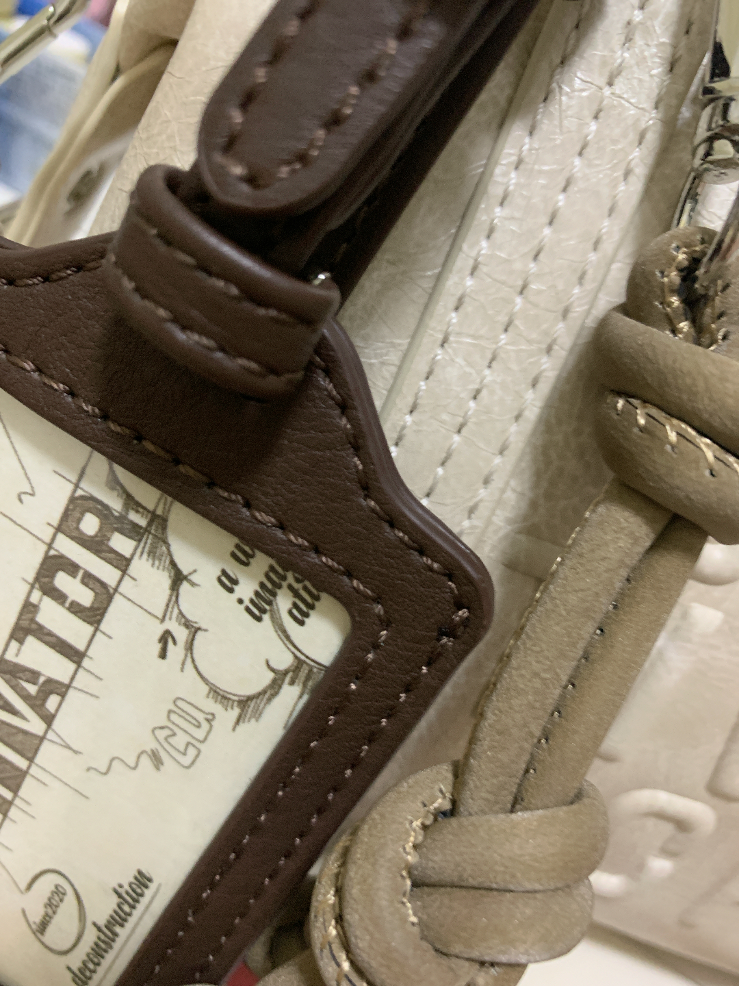 custom review-CULTIVATOR ПУ (полиуретан) Сумка через плечо Маленькая Унисекс Розовый Красный Экрю