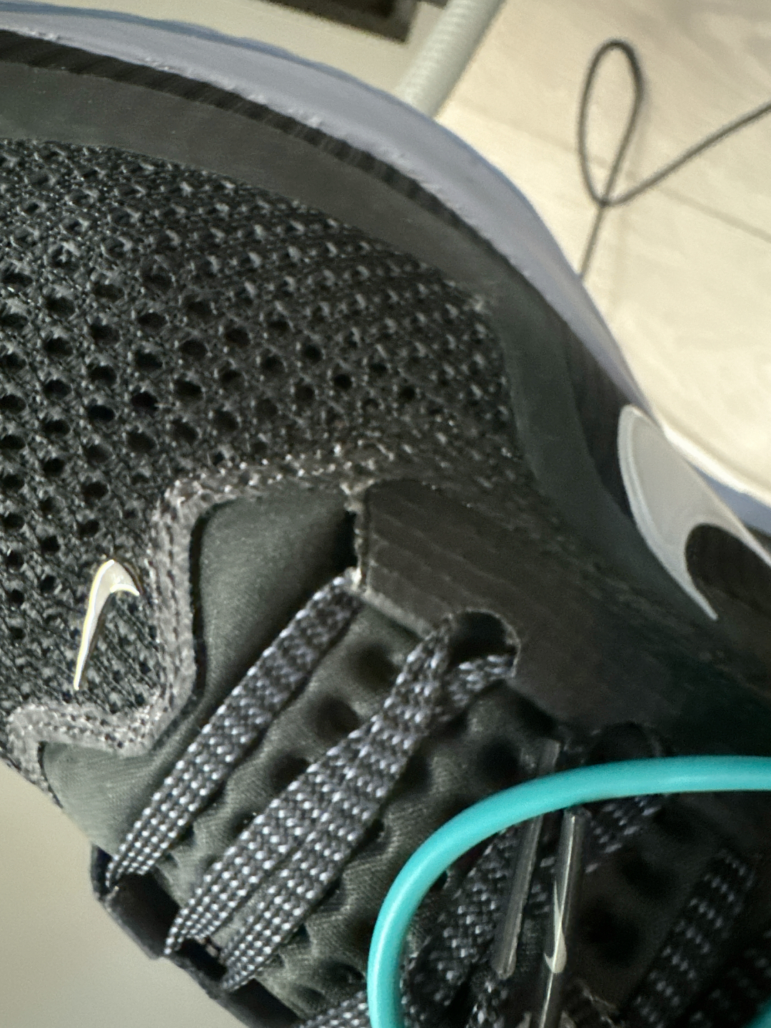 custom review-Nike Pegasus Premium Slip Устойчивый к истиранию Низкий Топ Беговые кроссовки Мужской Черный Серый