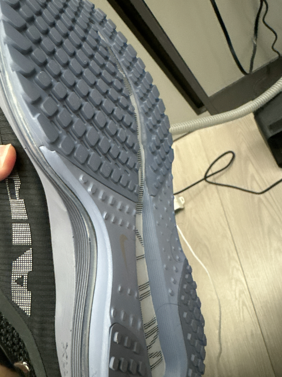 custom review-Nike Pegasus Premium Slip Устойчивый к истиранию Низкий Топ Беговые кроссовки Мужской Черный Серый