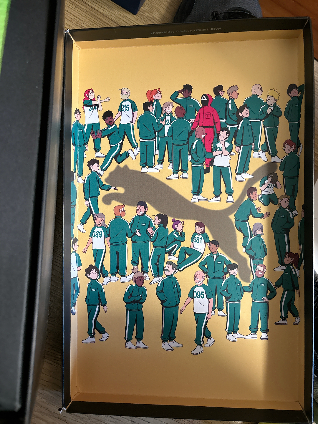 custom review-SQUID GAME X PUMA Palermo Амортизация Износостойкий Низкий Топ Кэжуал Унисекс Белый Желтый