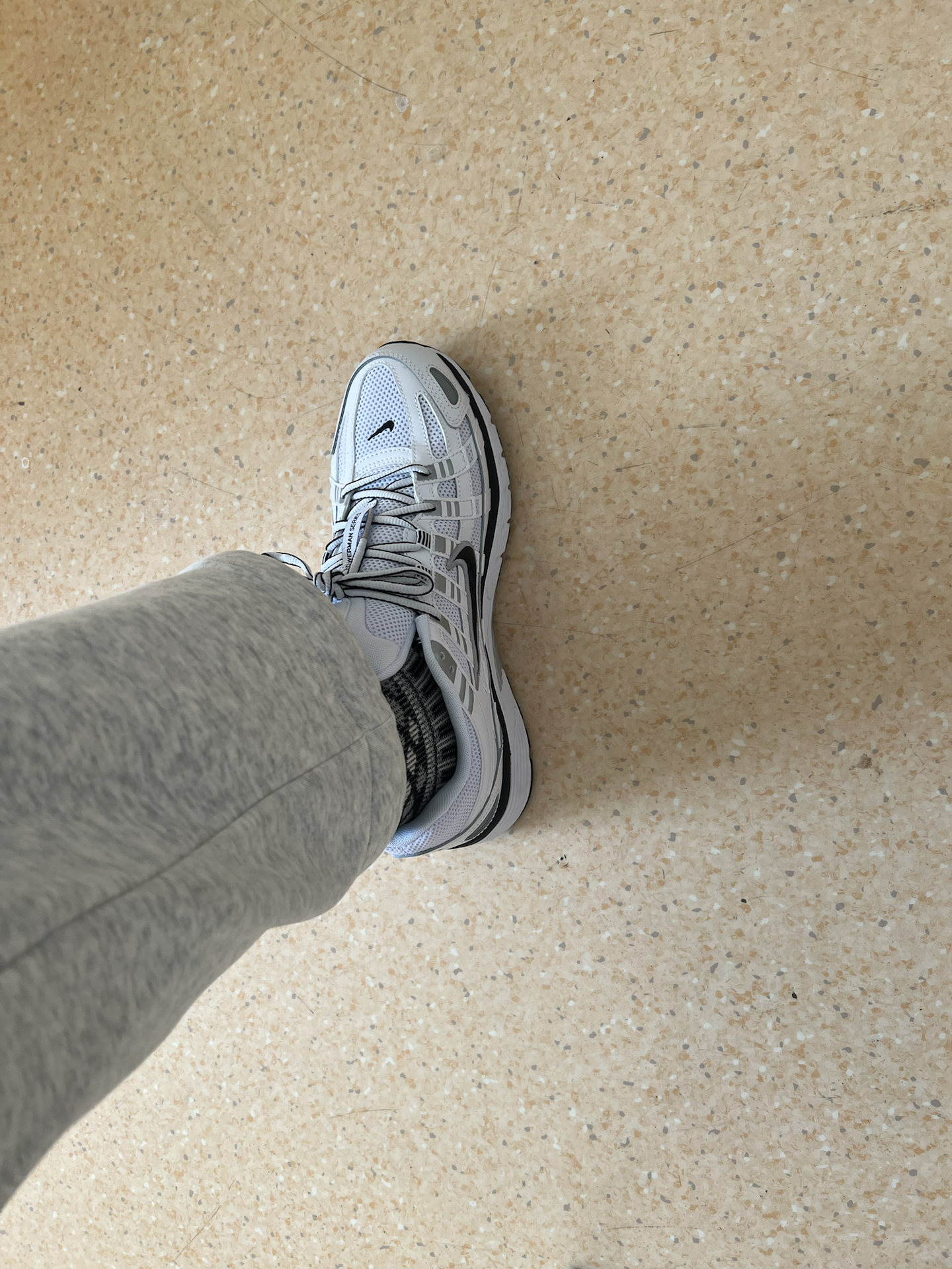 custom review-Nike P 6000 Slip Resistant Abrasion Resistant Low Top Casual City Commute Running Shoes Unisex Silver White Найк P 6000 Противоскользящий Устойчивый к истиранию Низкий Топ Повседневный Городской Коммутирование Беговые кроссовки Унисекс Серебряный Белый