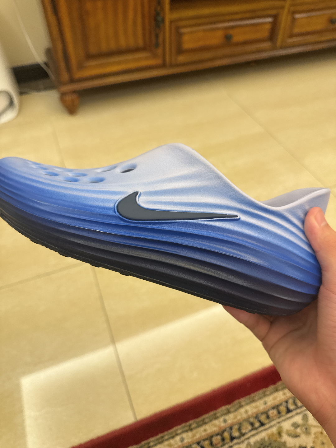 custom review-Nike ReactX Rejuven8 Сабо Мужской Синий