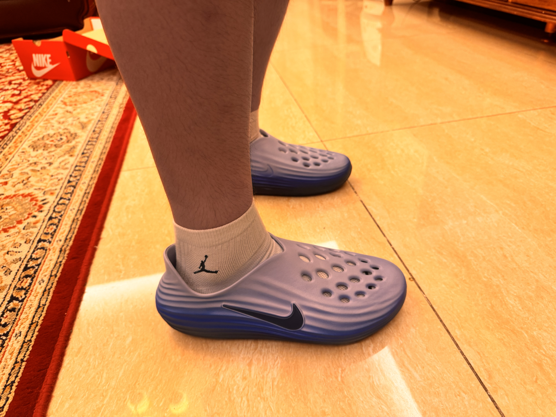 custom review-Nike ReactX Rejuven8 Сабо Мужской Синий