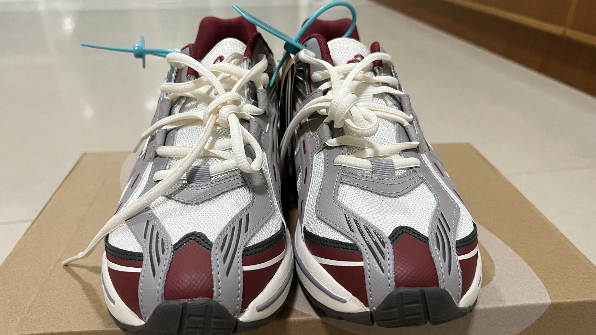 custom review-Asics Gel Preleus Low Топ Casual Унисекс Белый Серый Красный