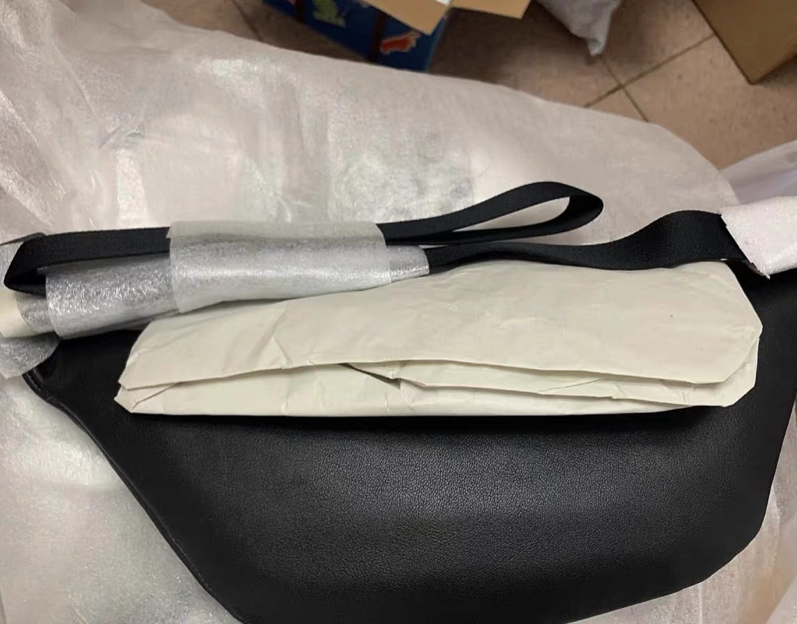 custom review-COACH Warren Покрытый холст с кожаными вставками бананка мини мужской угольный и черный