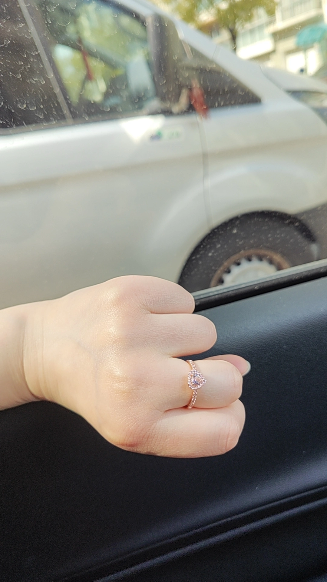 custom review-Pandora Кольца из синтетического кубического циркония Женские Розовые