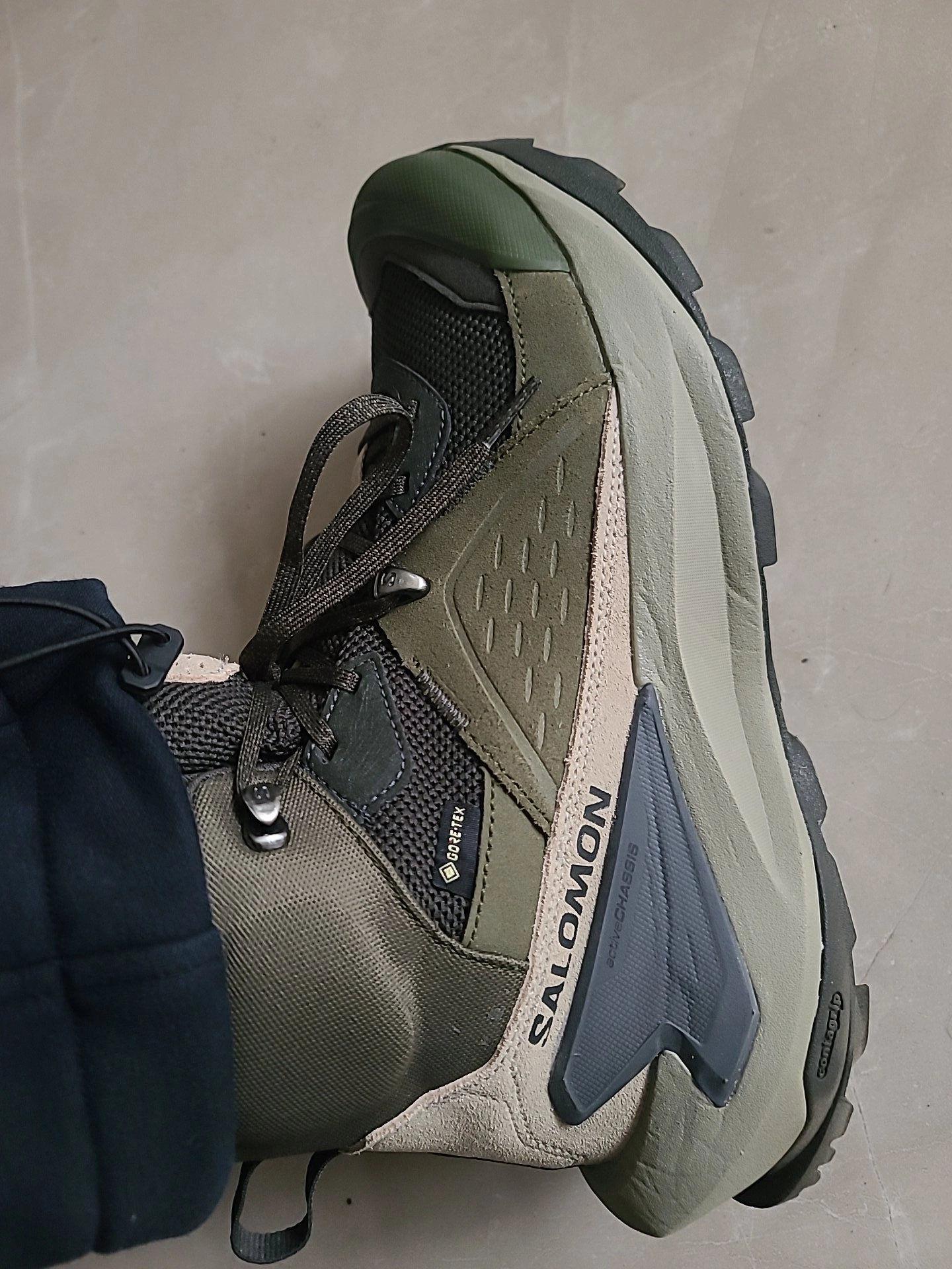 custom review-SALOMON Elixir Устойчивый к истиранию Короткий Outdoor Мужской Темно-зеленый