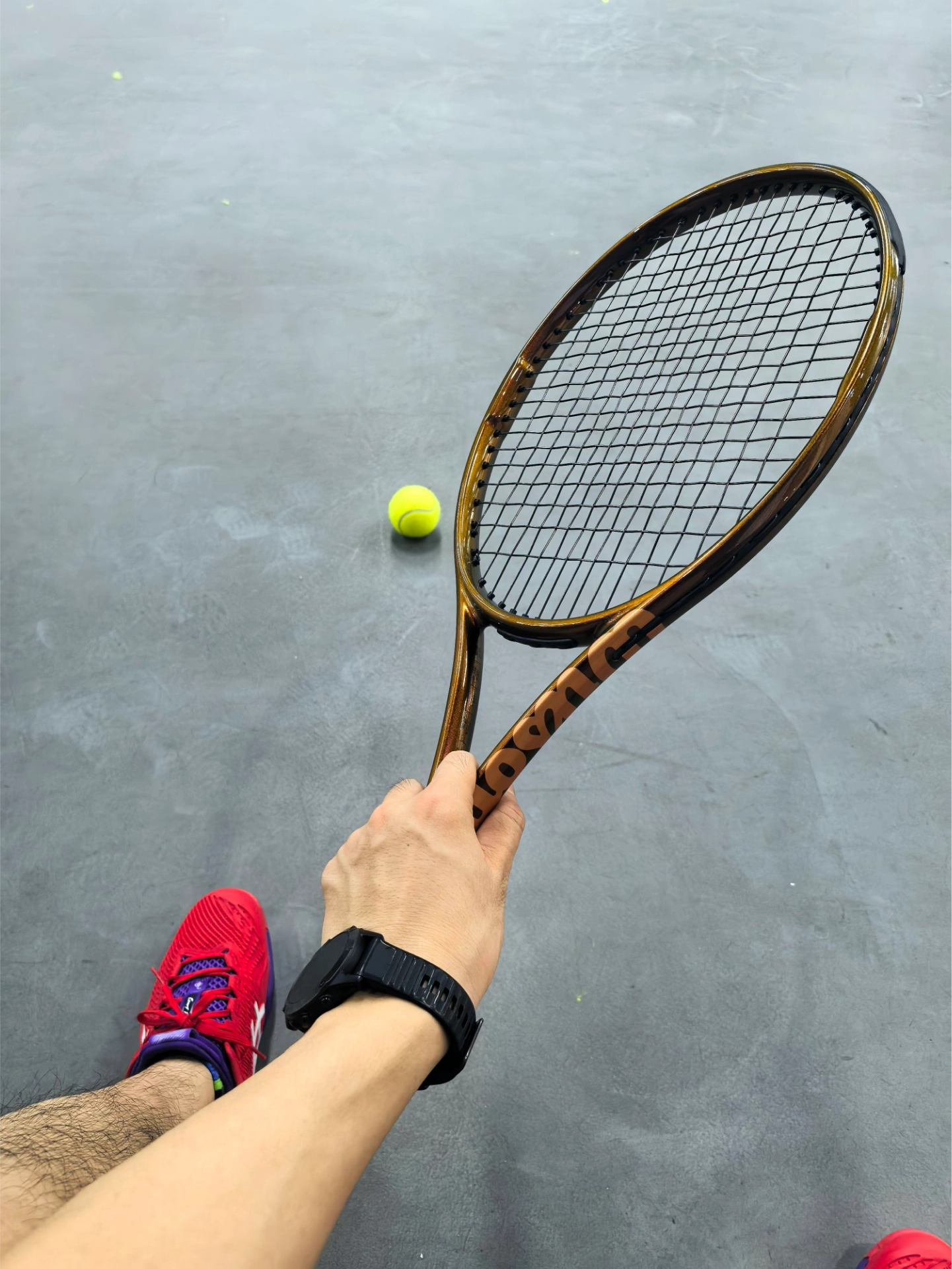 custom review-ASICS Court FF 3 Novak Дышащие Низкие Кроссовки для Тениса Мужские Красные