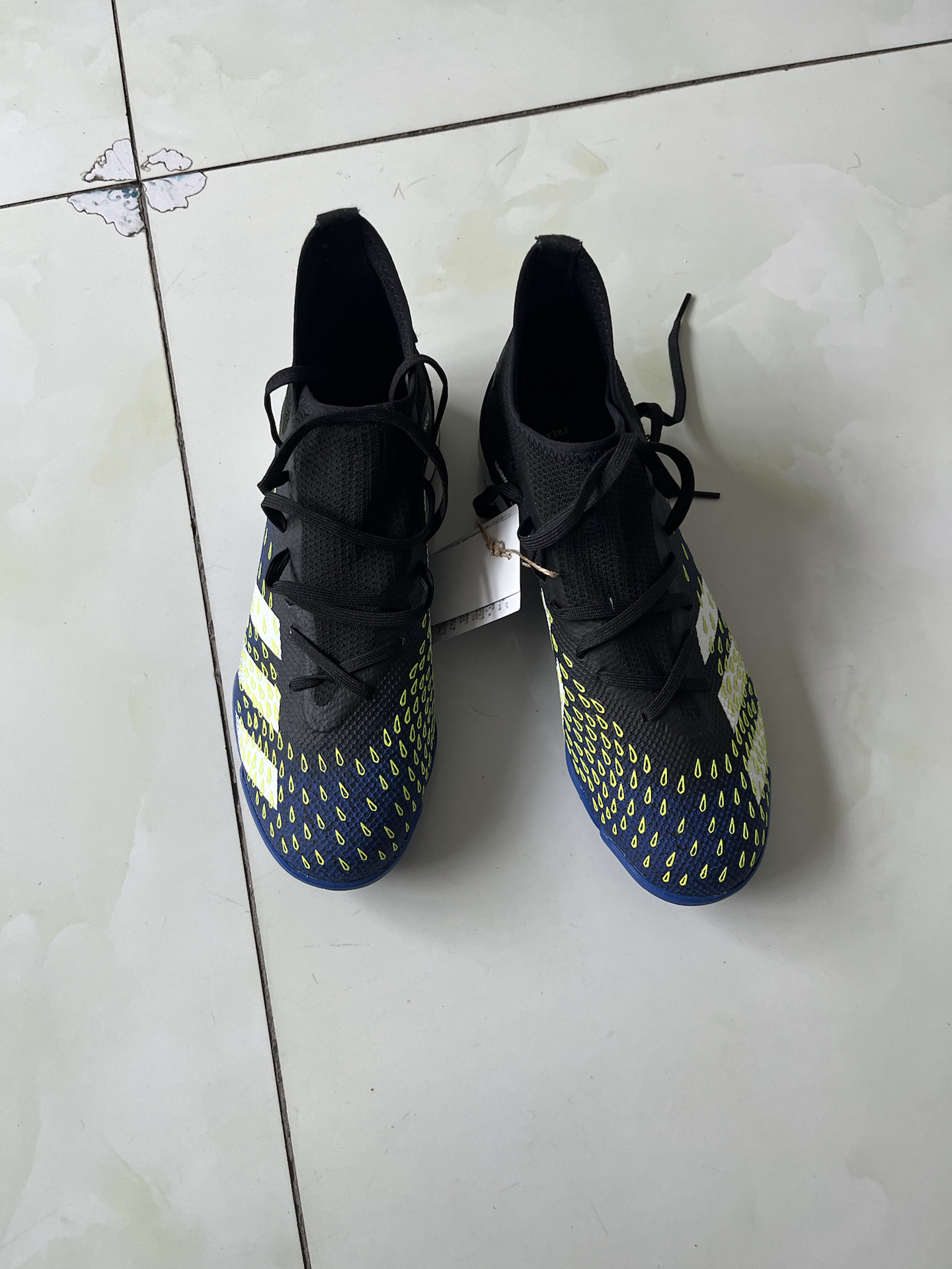 custom review-Adidas Predator Freak .3 TF Шипы Твердый Грунт Искусственные Шипы Ткань Футбольные Бутсы Мужские
