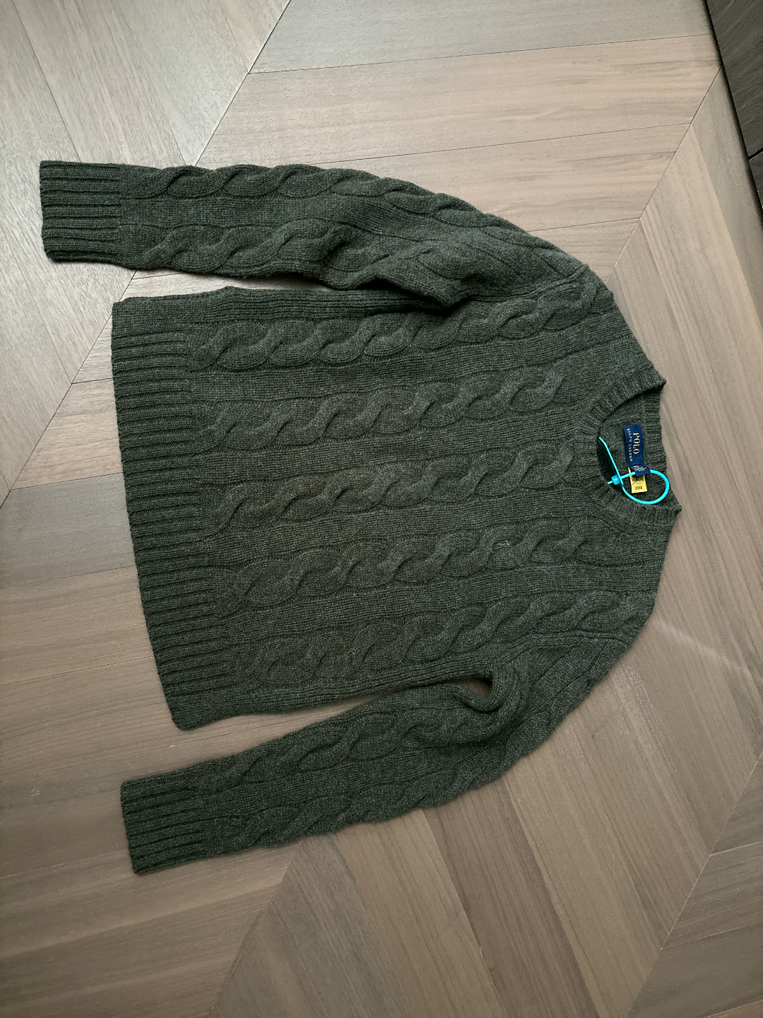 custom review-Polo Ralph Lauren Кашемир Свитер Женский Армейский Зеленый