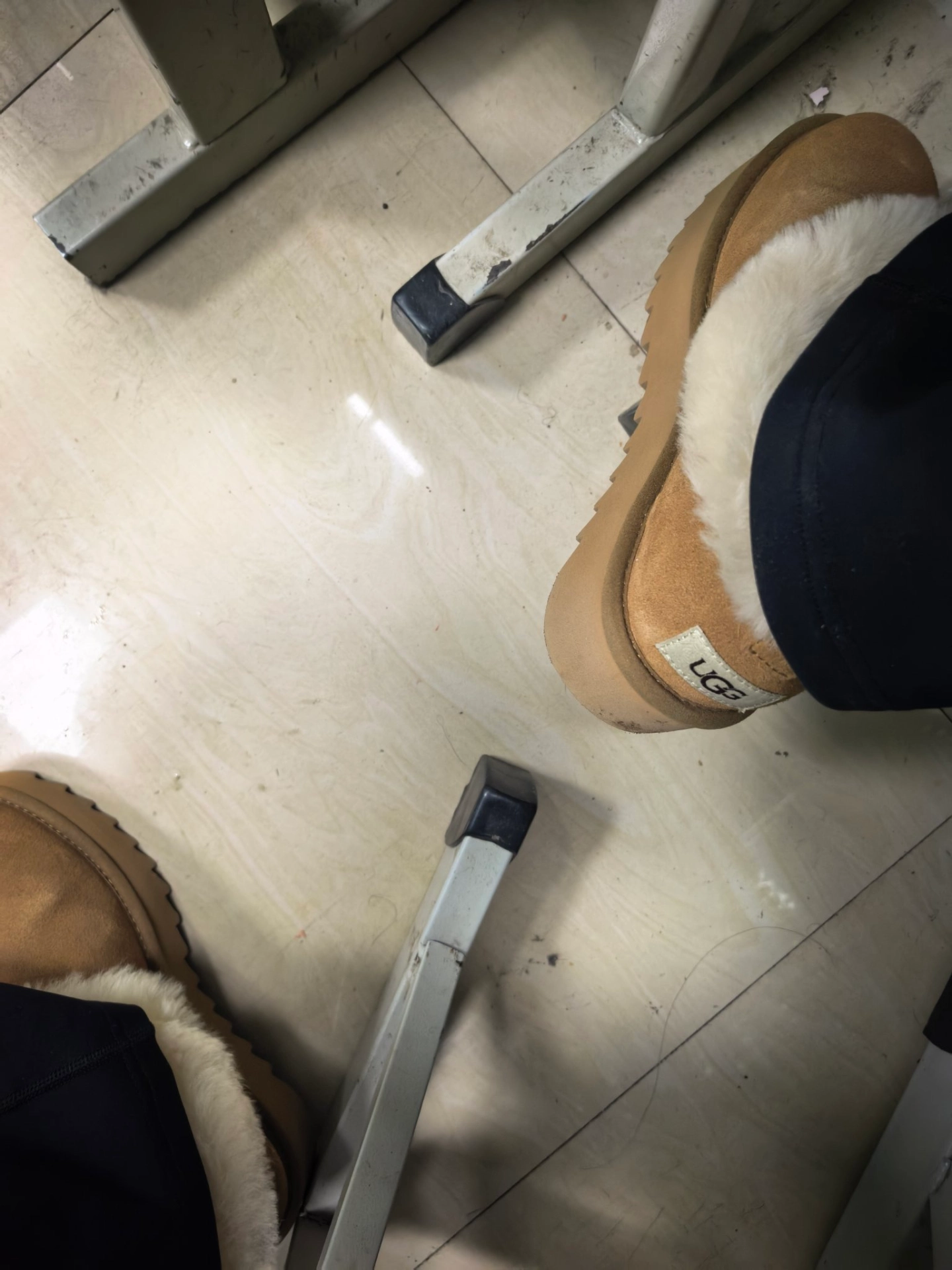 custom review-UGG Женские ботинки для снега длина щиколотки (размер в длину) каштановый цвет