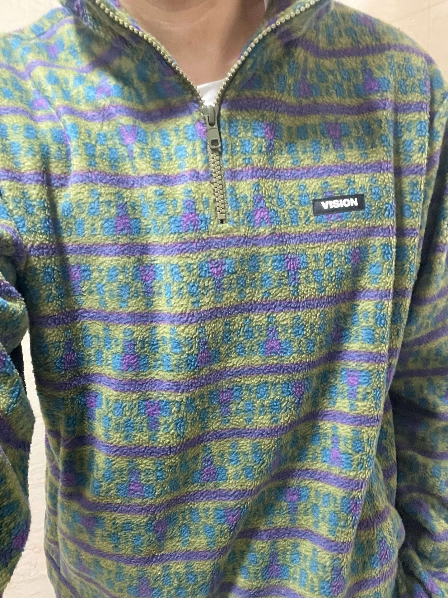 custom review-Vision Street Wear Свитшот Унисекс Армейский Зеленый