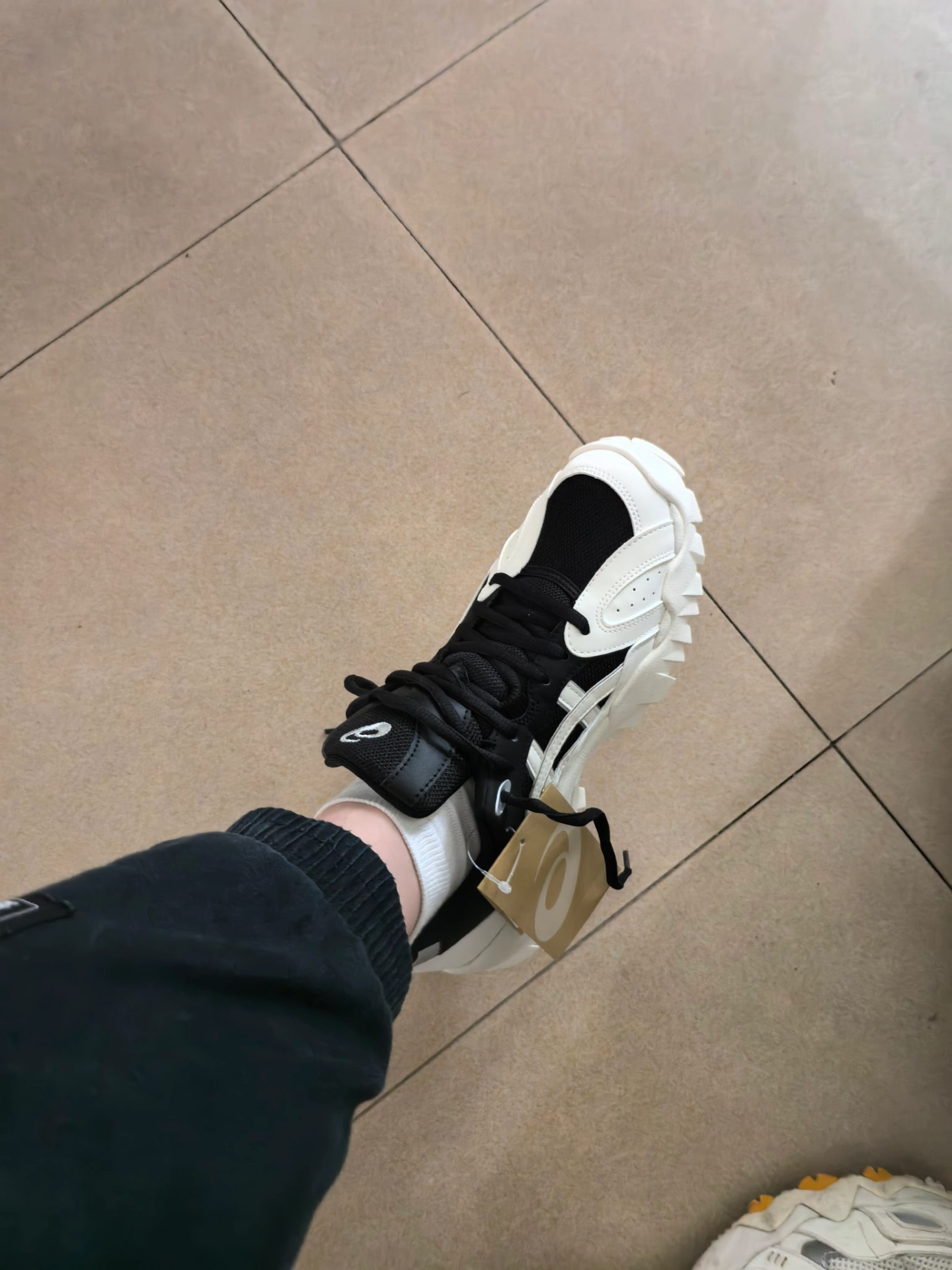 custom review-ASICS Гель Truck Амортизация Износостойкий Низкий Топ Повседневная Обувь Унисекс Белый Черный