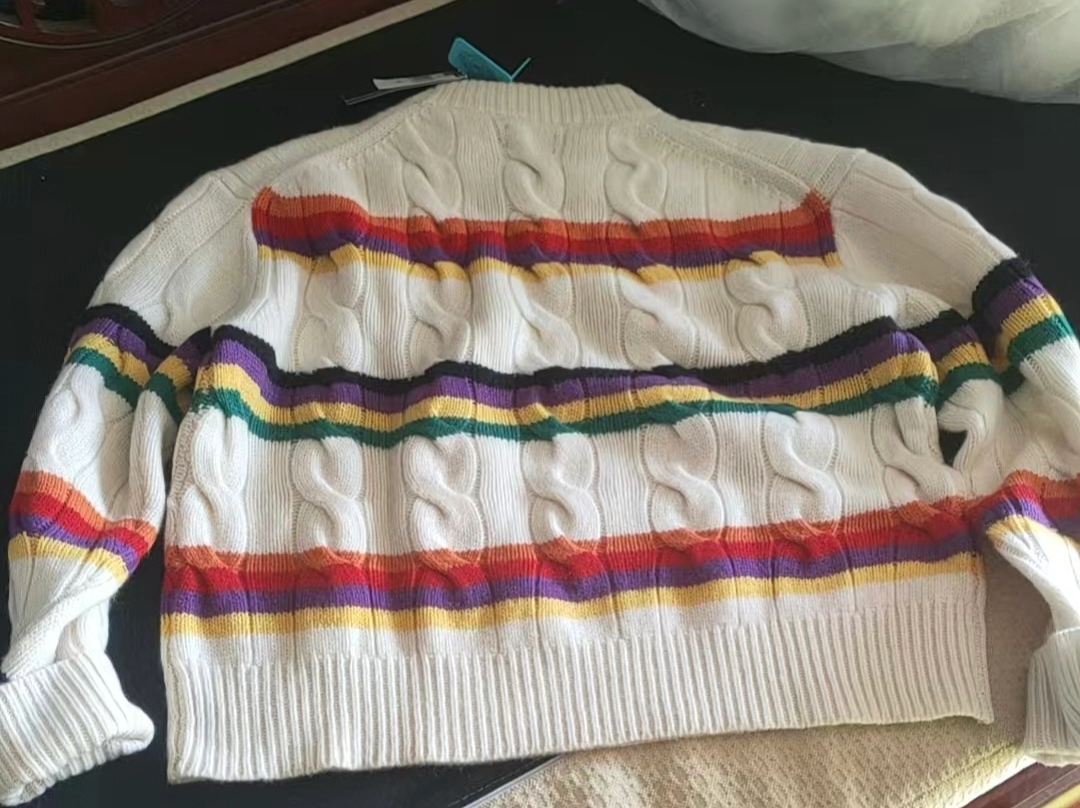 custom review-Polo Ralph Lauren Экрю Женские Кашемировые Свитеры