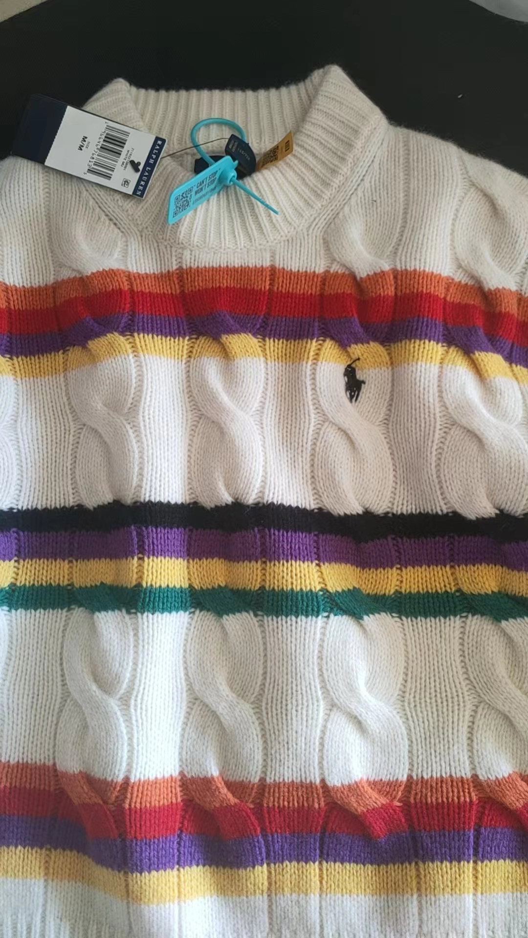custom review-Polo Ralph Lauren Экрю Женские Кашемировые Свитеры