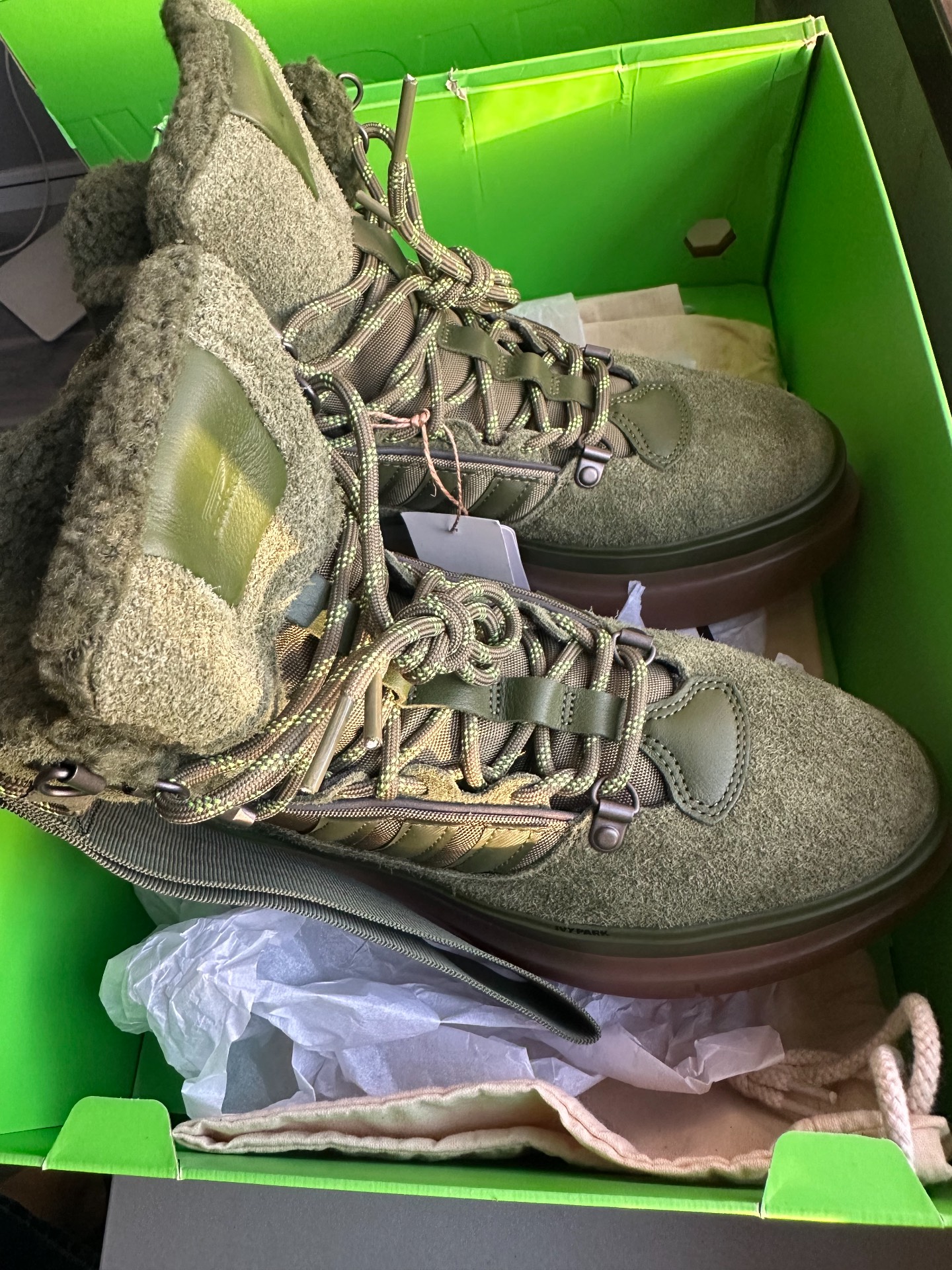 custom review-Ivy Park X adidas originals Super Sleek 72 Boot V1 противоскользящее и абразионное покрытие высокий топ