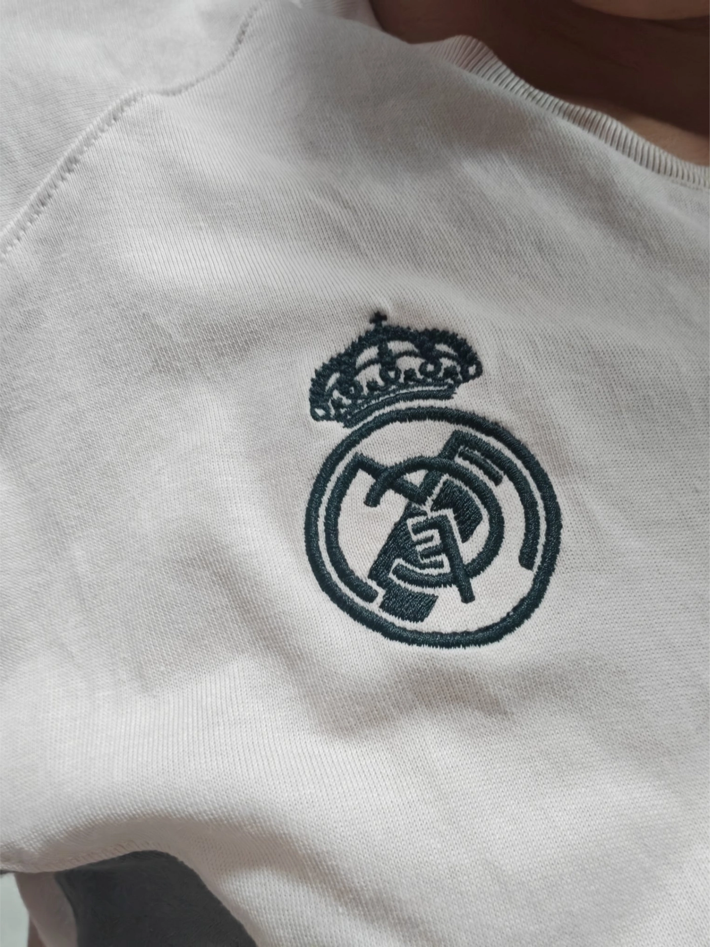 custom review-Adidas Originals Real Madrid T-Shirt T-Shirt Мужской Темный Фотиния Серый