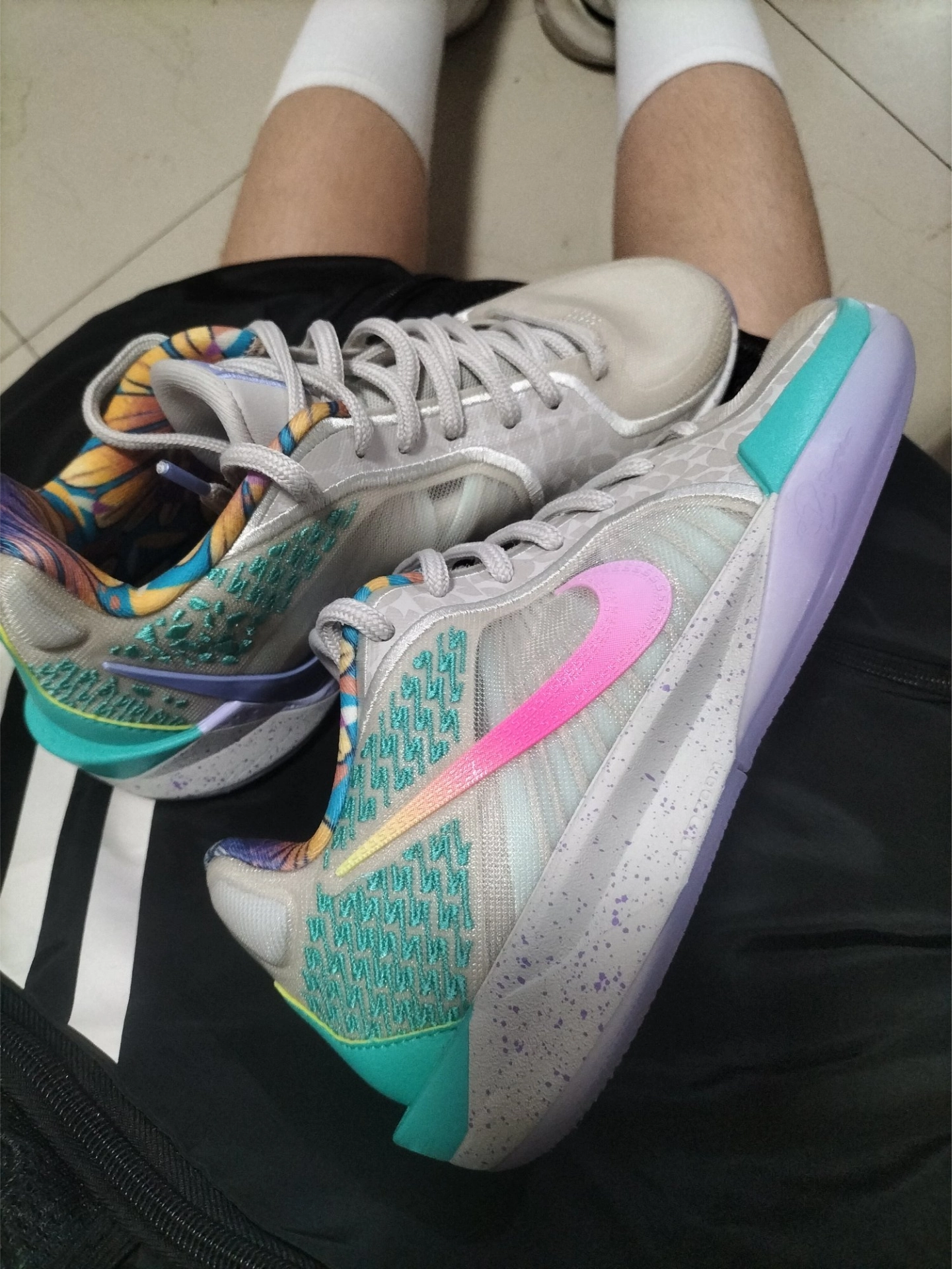 custom review-TITAN x Nike Sabrina 2 Slip Resistant Abrasion Resistant Низкий Топ Баскетбольные кроссовки Женские Бежевый