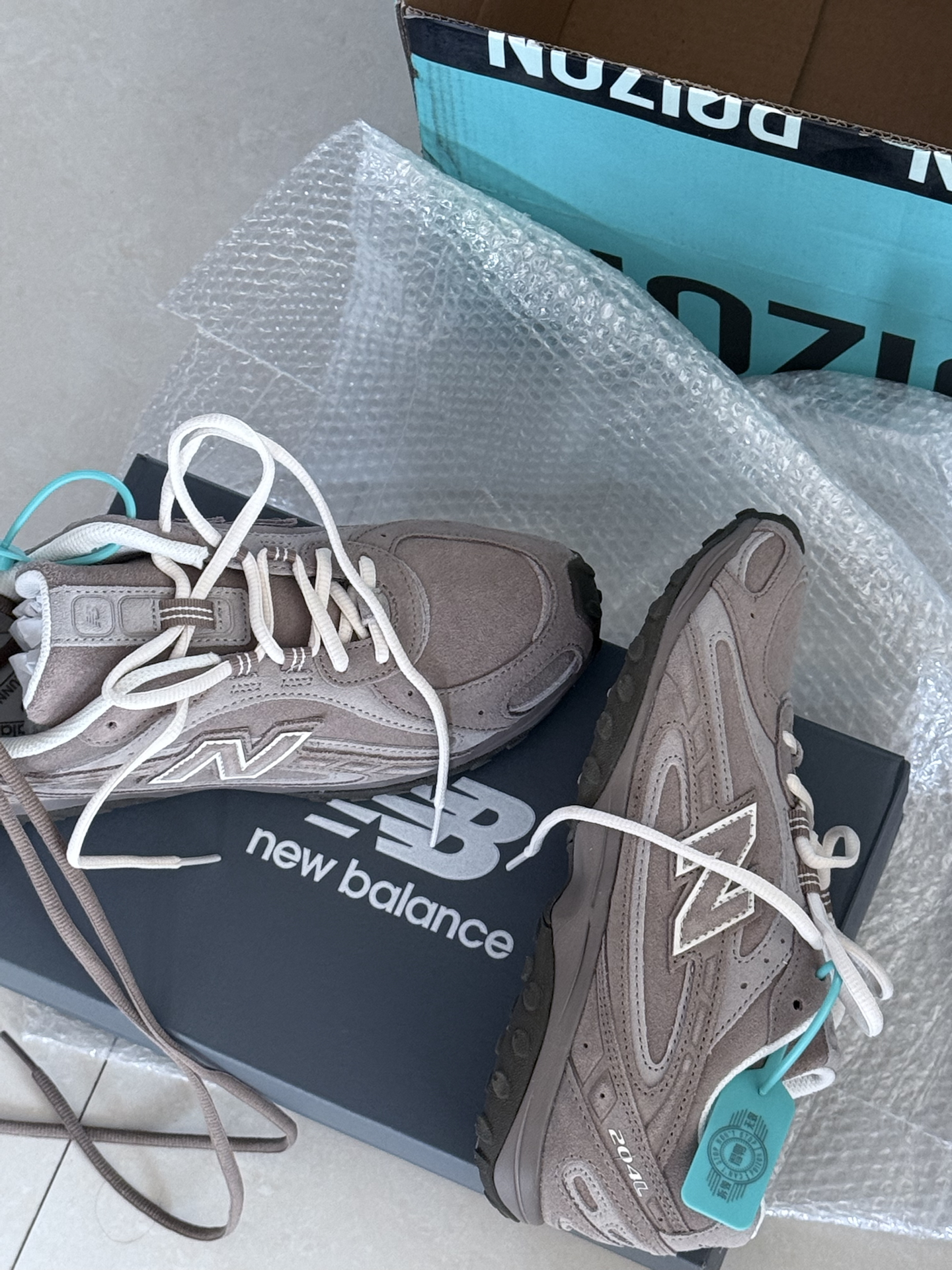 custom review-New Balance 204L Амортизация устойчивость к истиранию покрытие поддержка легкий низ повседневная обувь унисекс светлый умбра