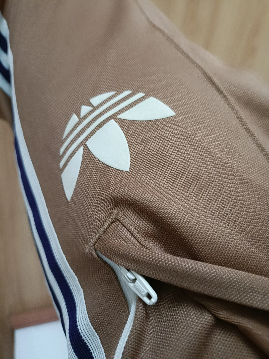 custom review-Adidas Originals Вязаные тренировочные брюки мужские коричневые