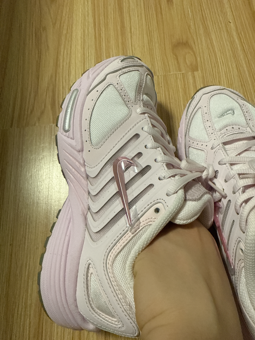 custom review-Nike Air Pegasus 2K5 Устойчивый к истиранию Дышащий Низкий Топ Повседневные Беговые кроссовки Женские Розовые