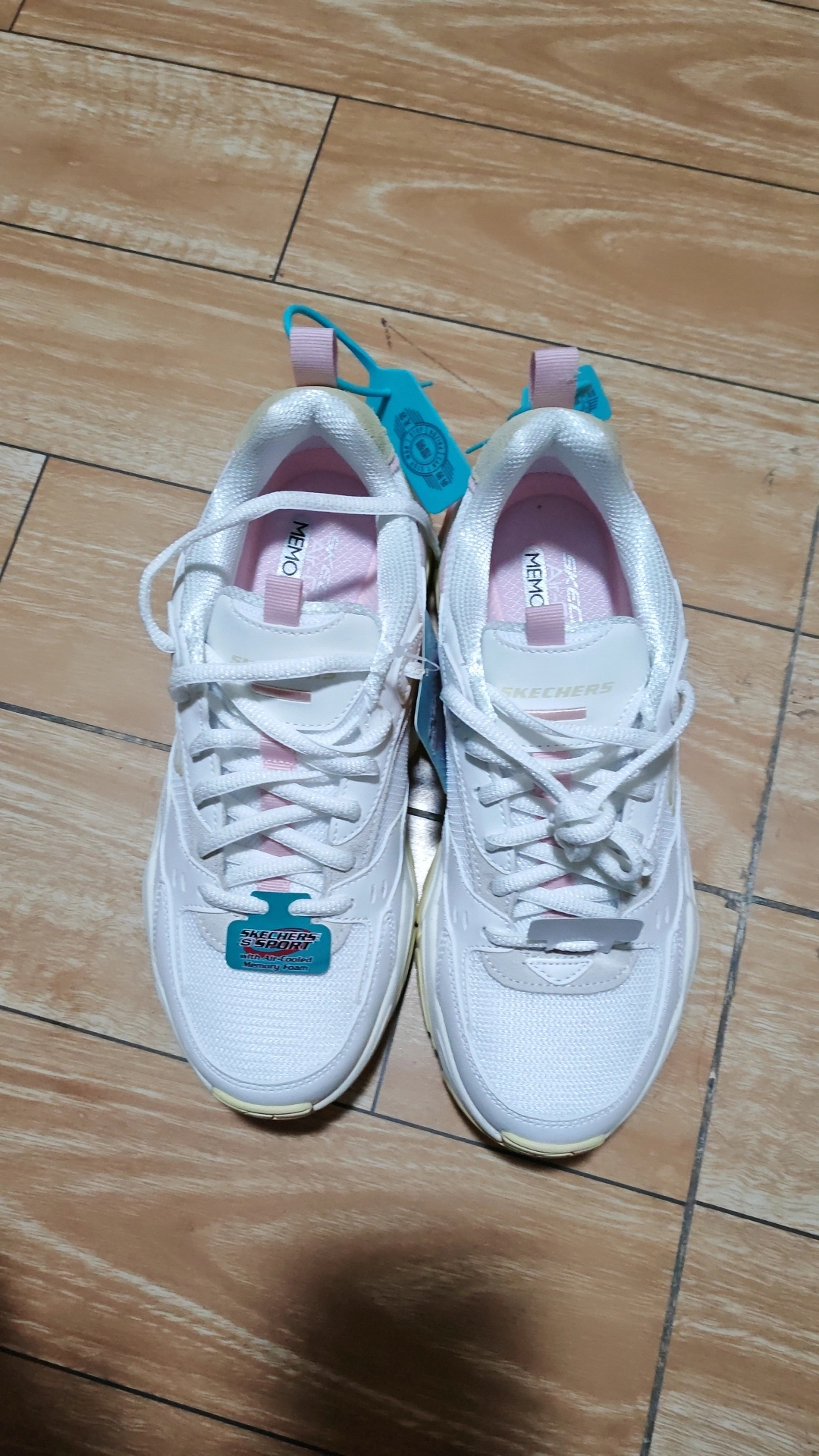 custom review-Skechers Stamina V2 визуально увеличивает рост Низкий топ Толстая подошва Кроссовки Женские Белые