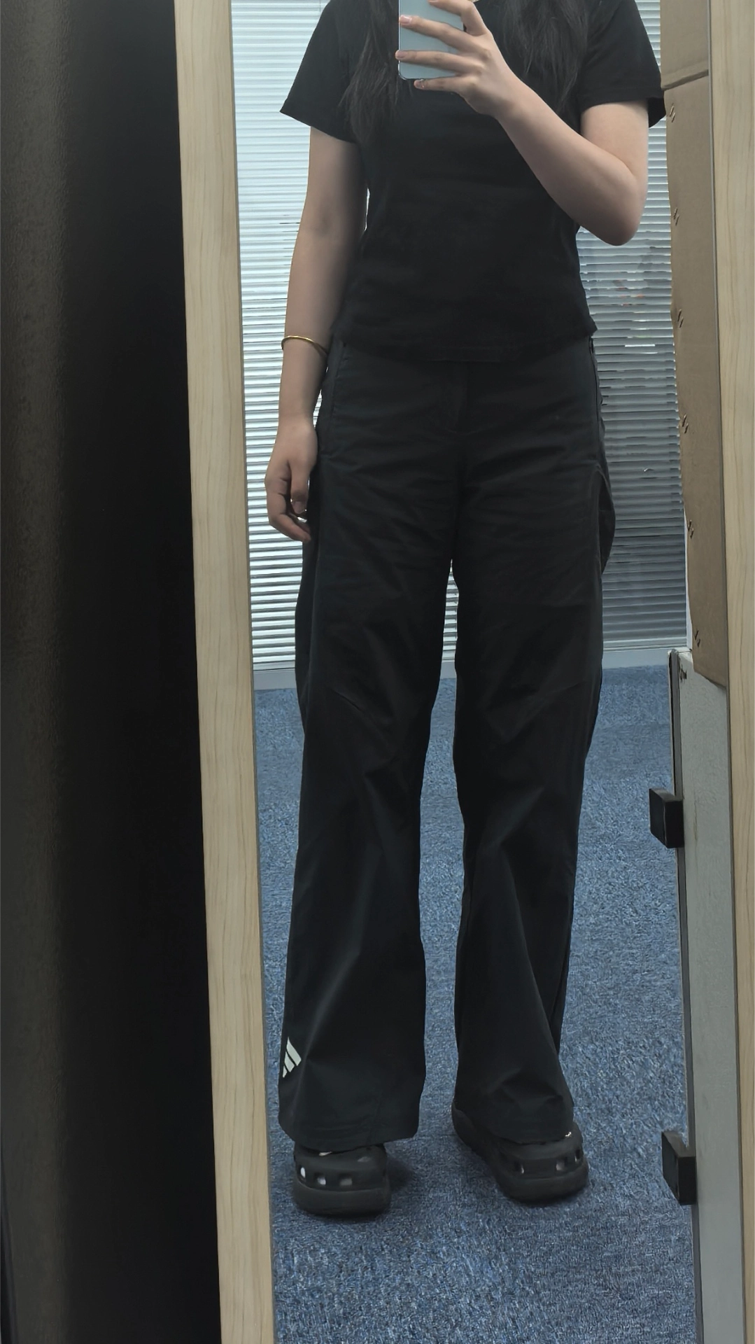 custom review-Adidas FOS Будущее Стиль Штаны для трека Повседневные брюки Женские Черные