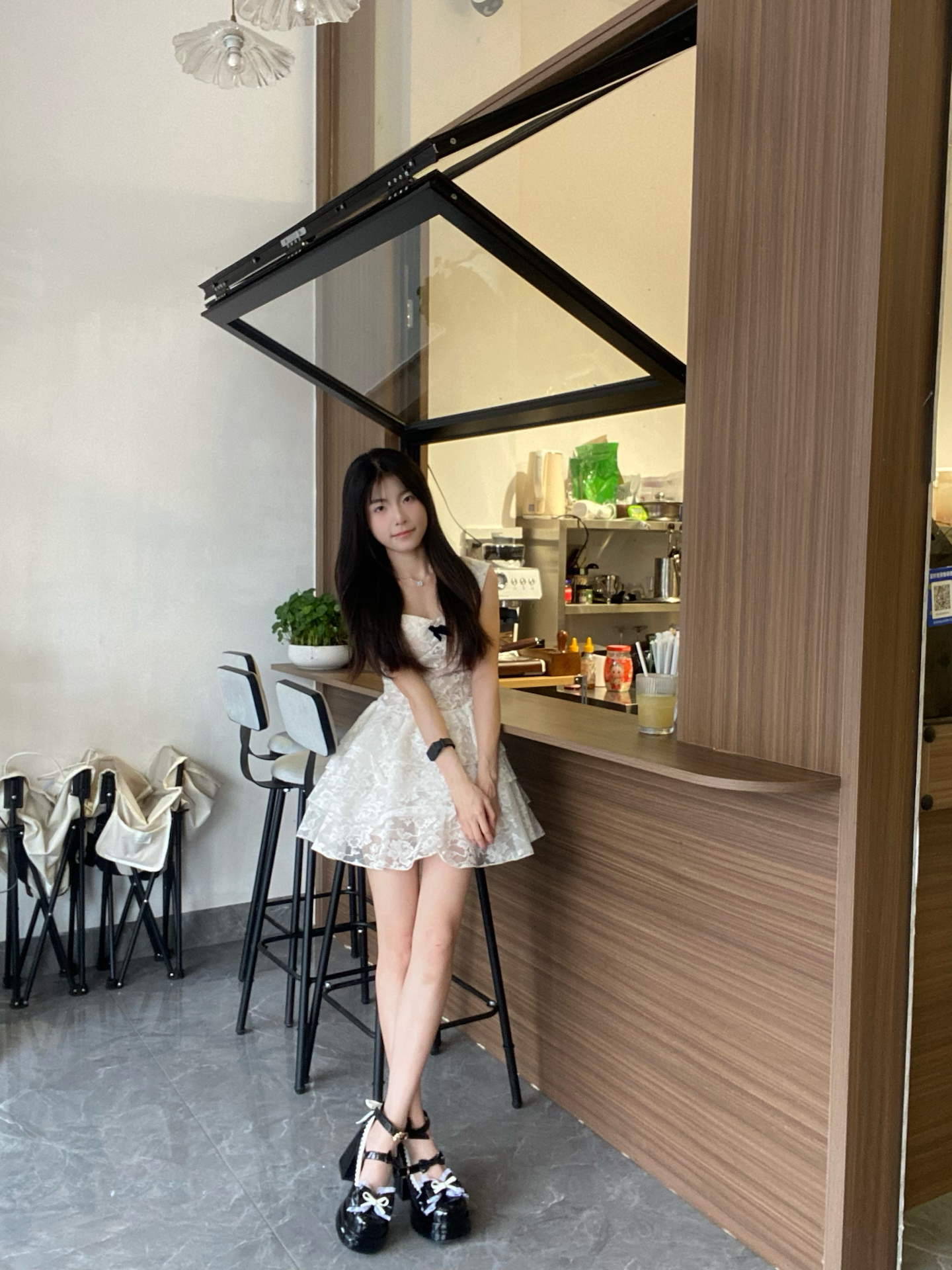 custom review-YANGNIANHUA Туфли Мэри Джейн с грубым каблуком 6 см женские