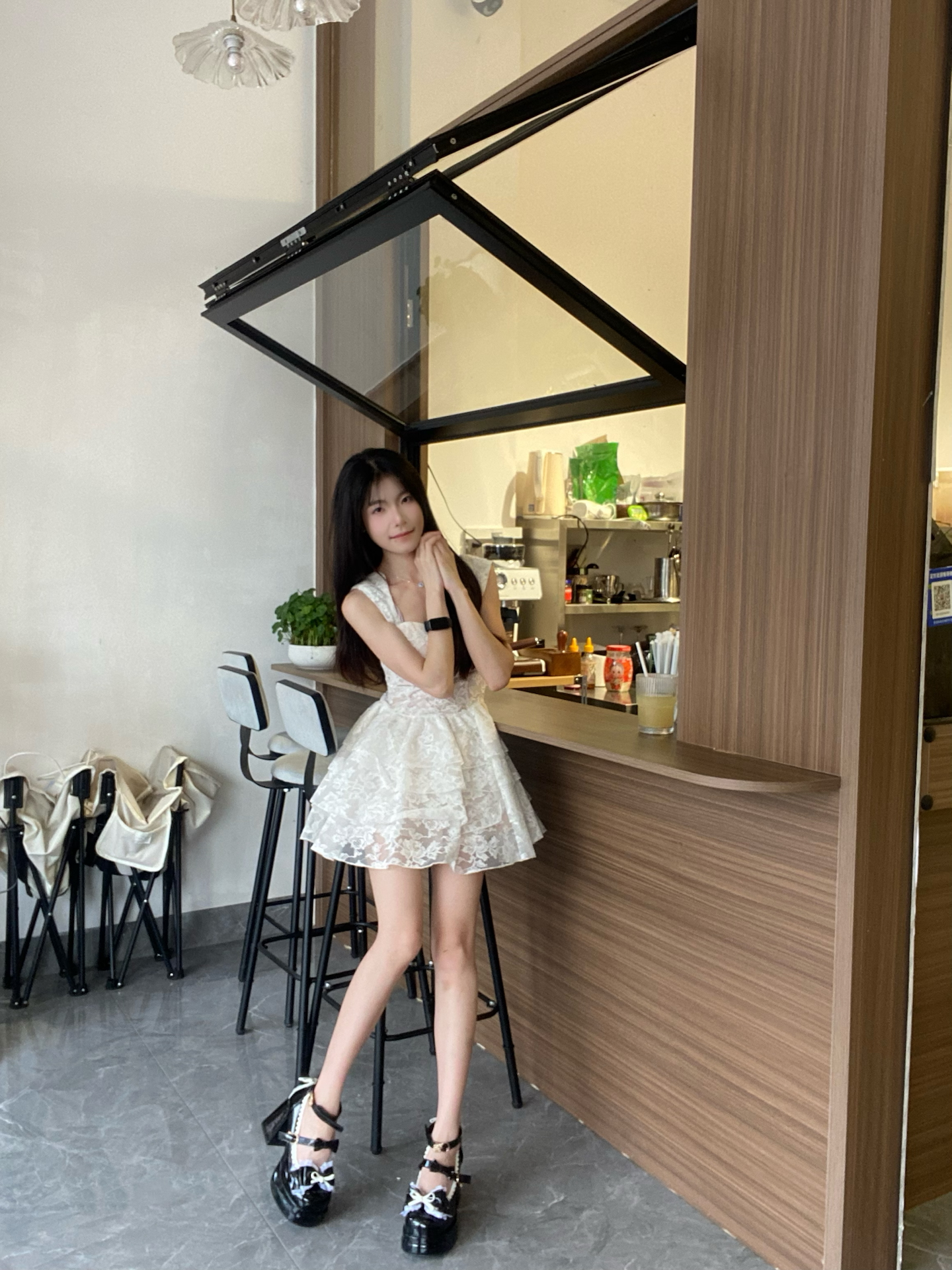 custom review-YANGNIANHUA Туфли Мэри Джейн с грубым каблуком 6 см женские