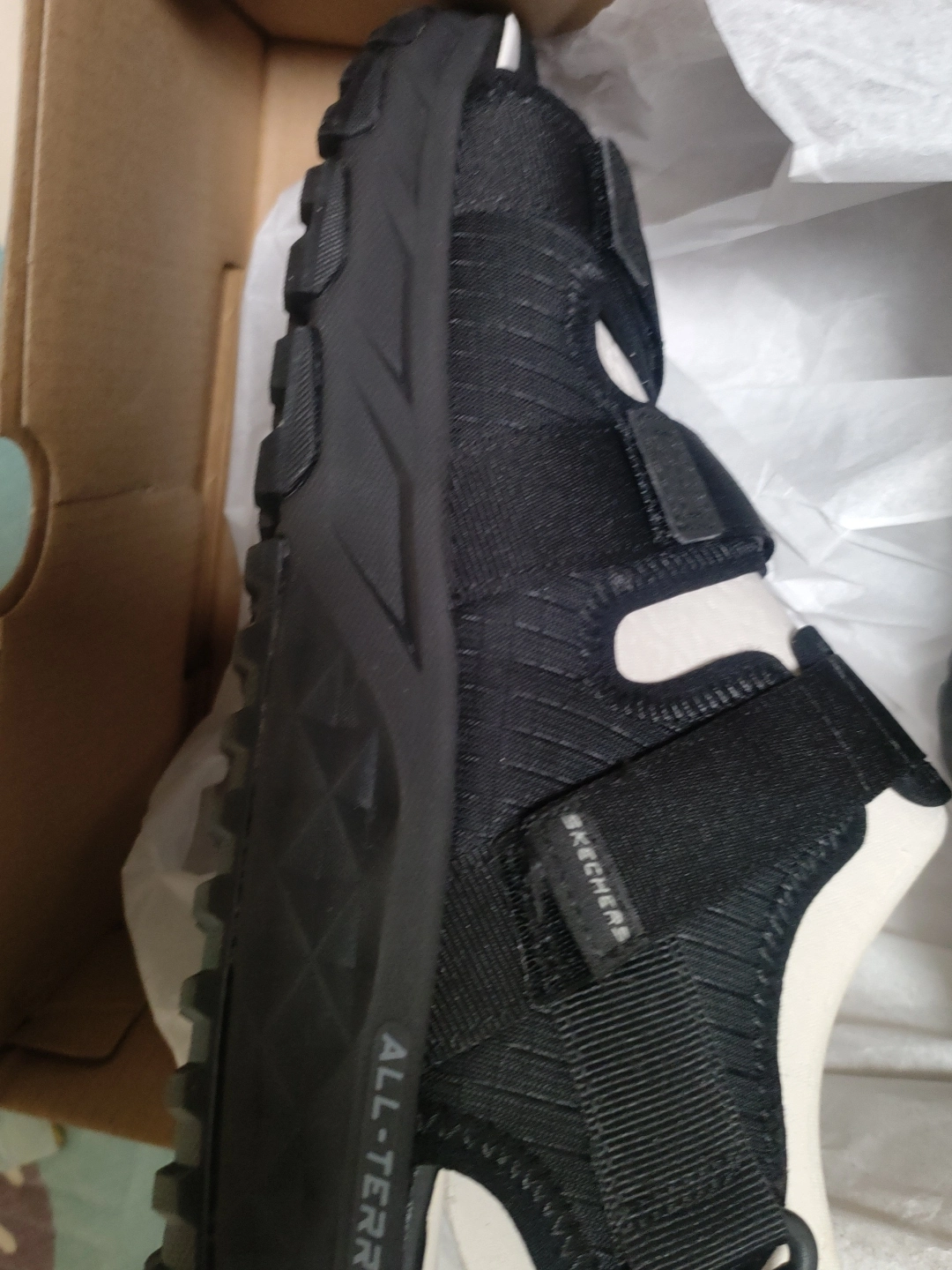 custom review-Skechers Escape Plan Trail Сандалии противоскользящие устойчивые к истиранию пляжные мужские черные